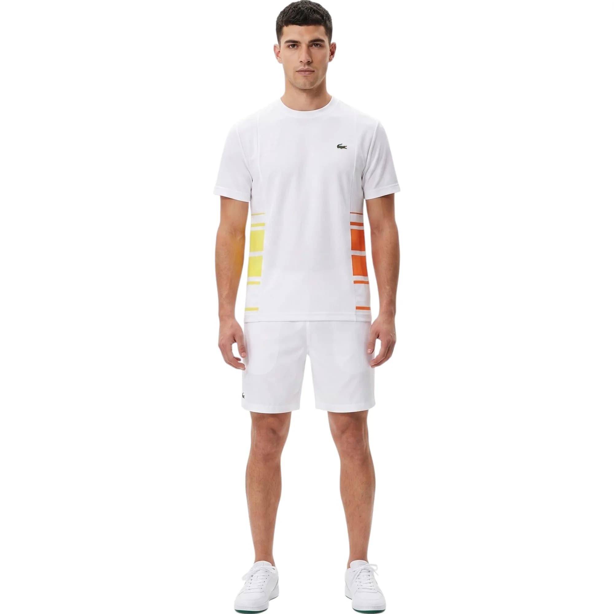 LACOSTE TH0857 Mens Pique T Shirt 