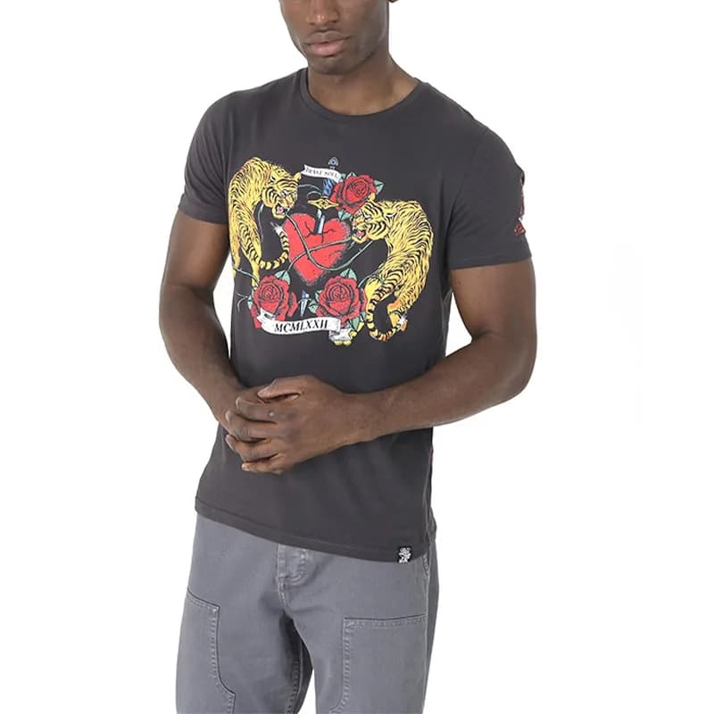 BRAVE SOUL ZEPPELIN Mens Printed T Shirts 