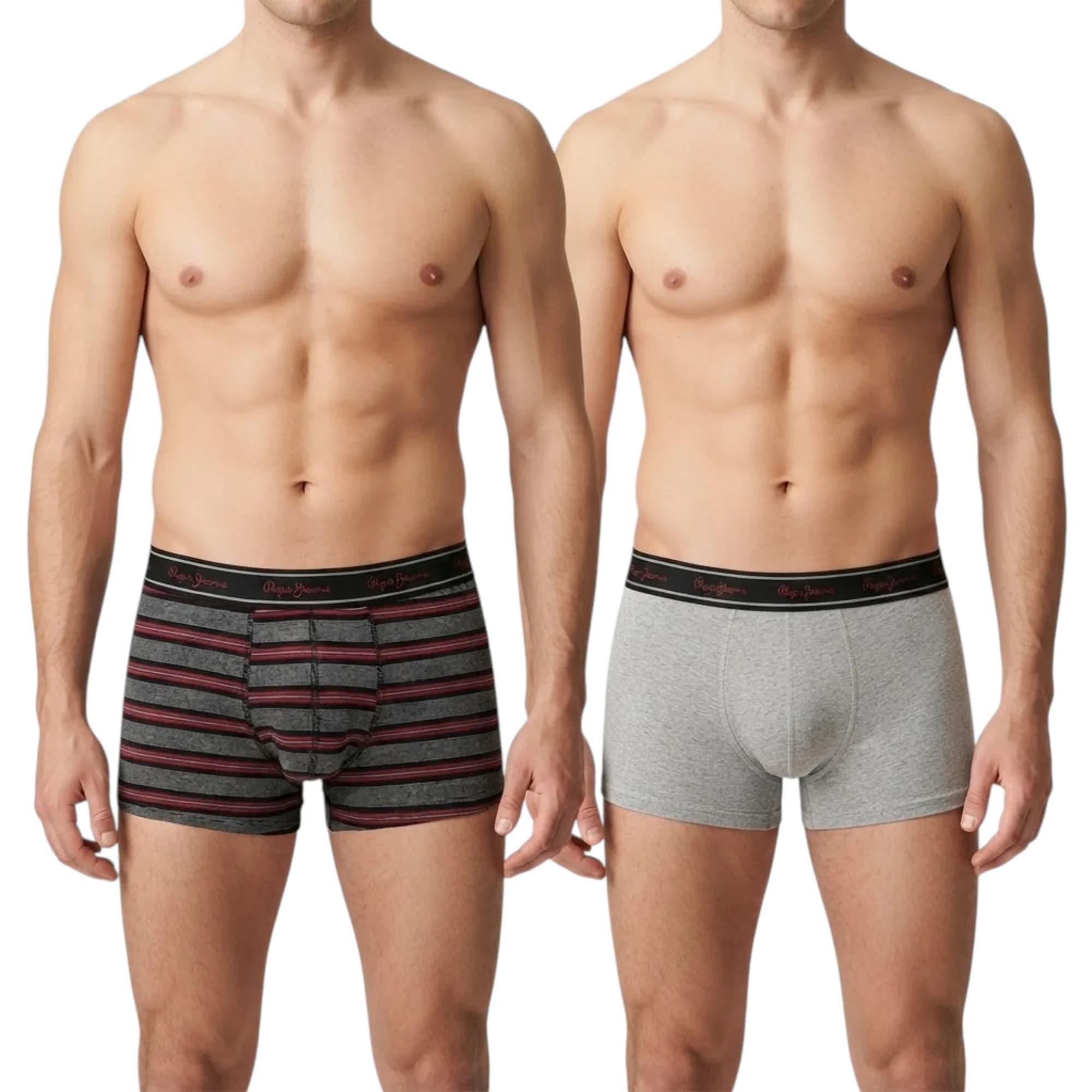 Pepe Jeans 10201 Mens Trunk Boxers 2 Pack Shorts