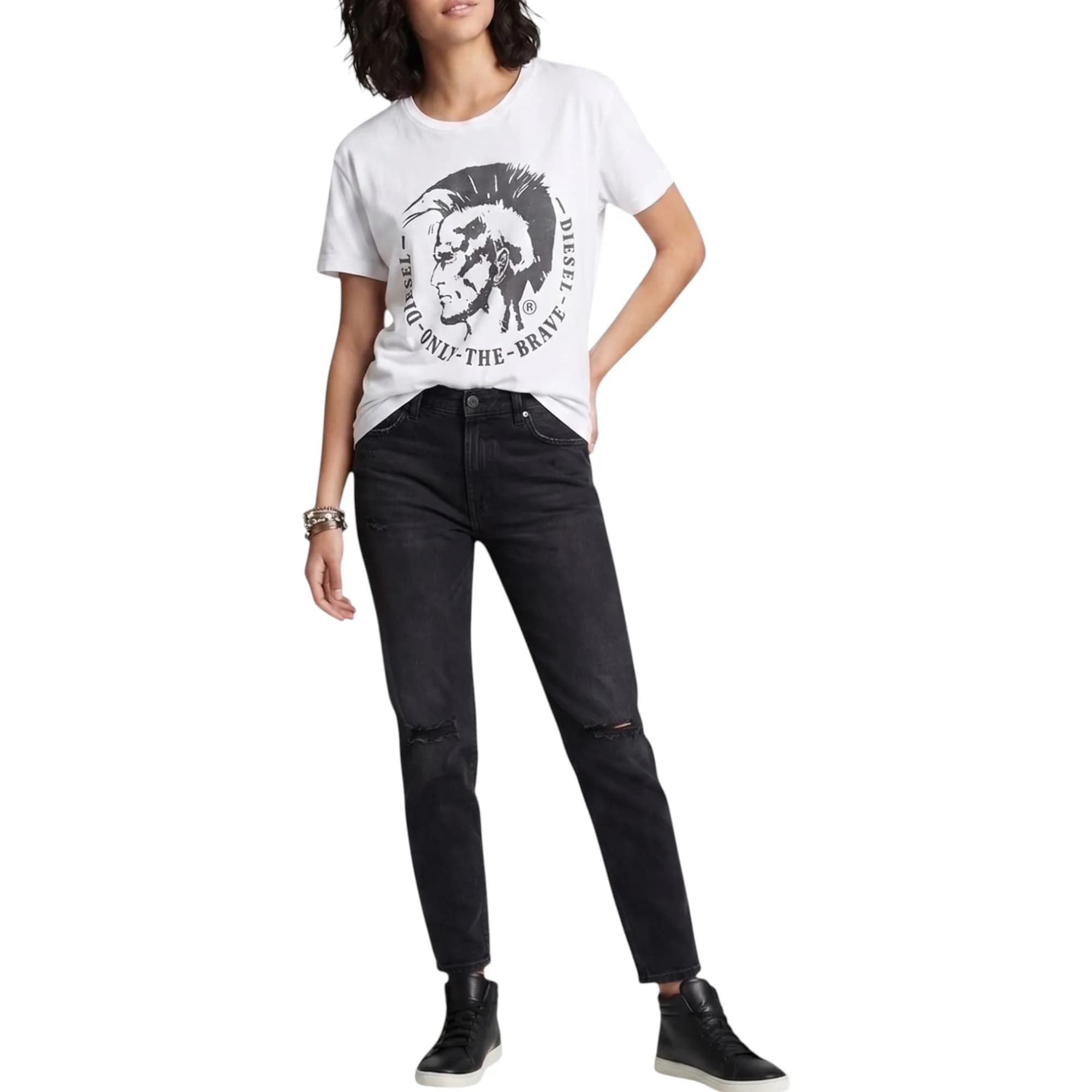 DIESEL T MORIPRINT Womens T Shirts