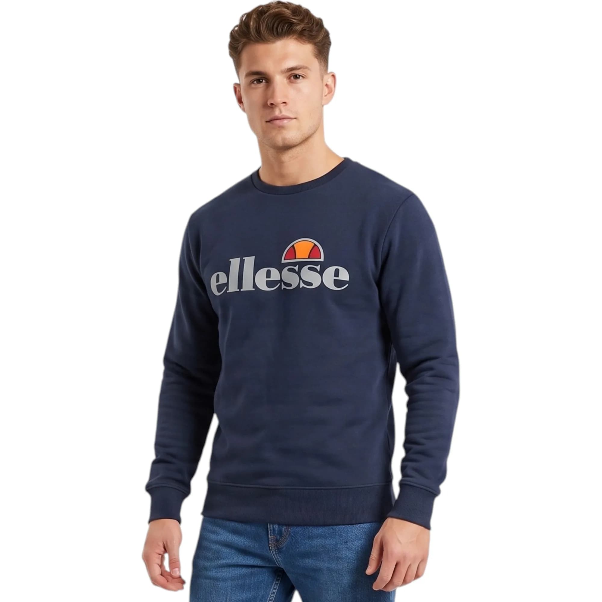 ELLESSE Mens Crew Neck Sweatshirts