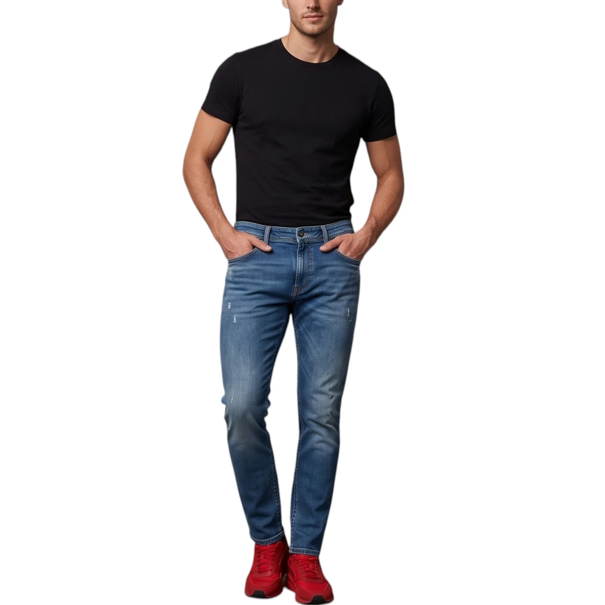DIESEL TEPPHAR 0688A Mens Denim Jeans