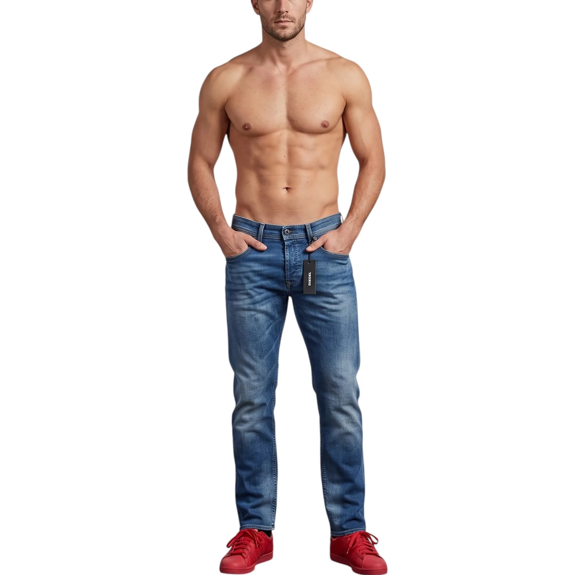 DIESEL BUSTER 084GR Mens Denim Jeans 