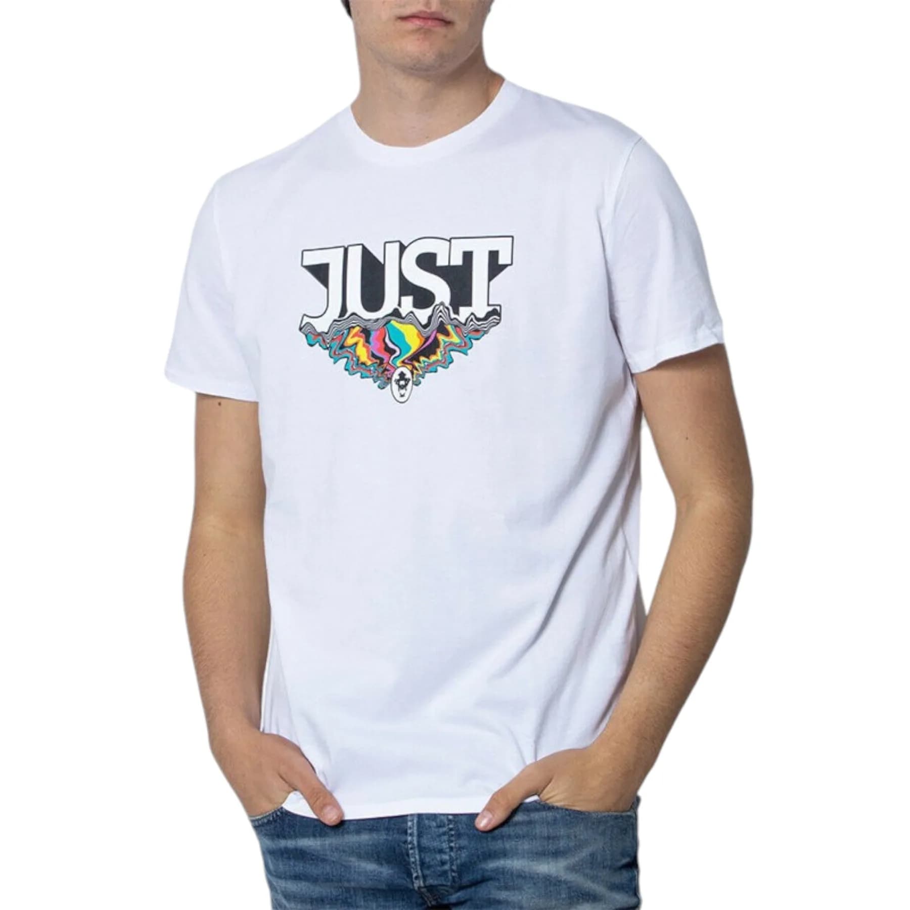 JUST CAVALLI S01GC0575 Mens T Shirt 
