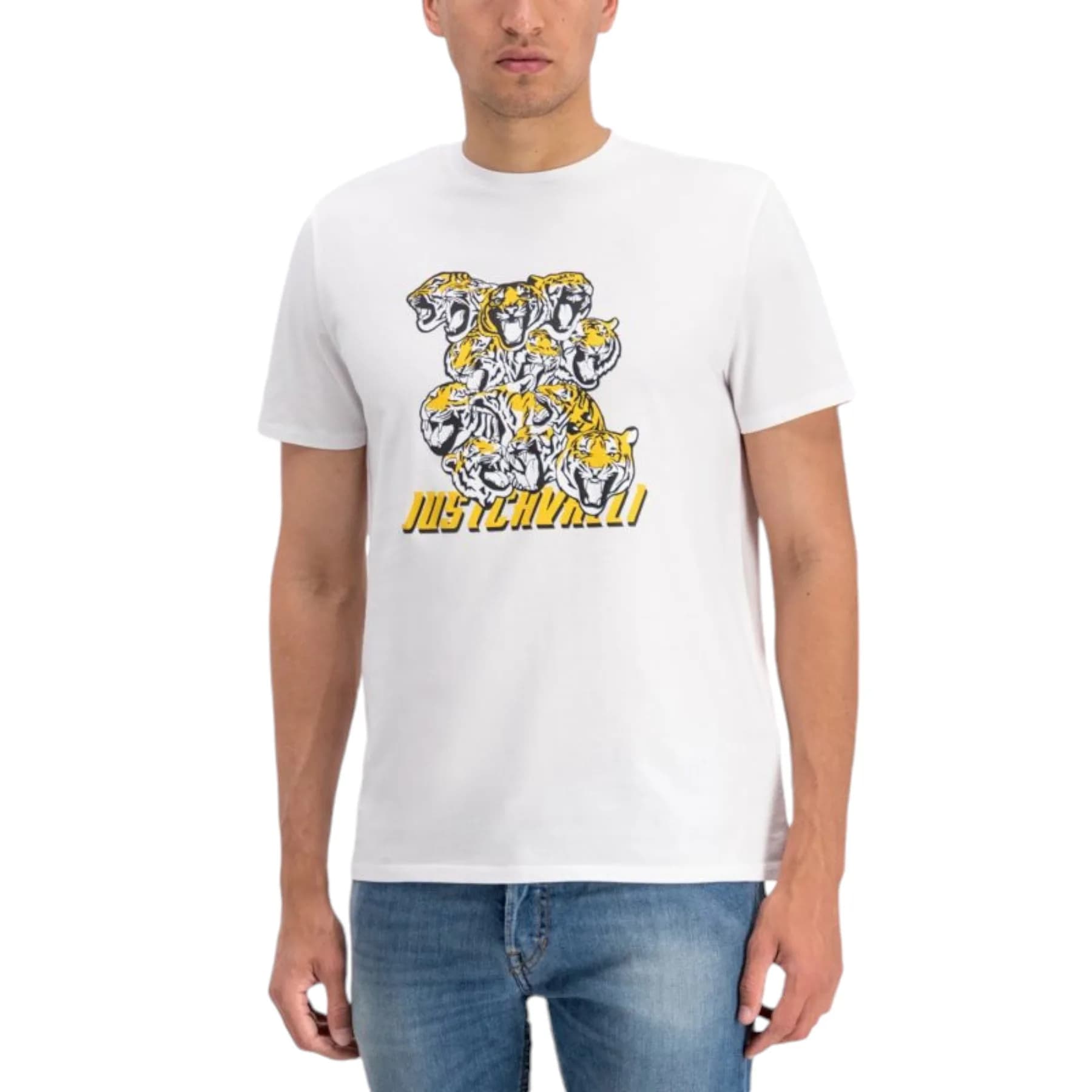 JUST CAVALLI S03GC0549 Mens T-Shirt 