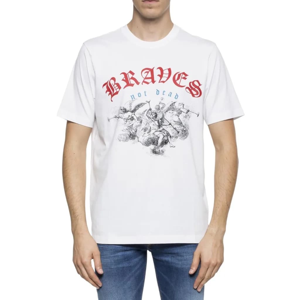 DIESEL T JUST XI Mens Printed T Shirts 