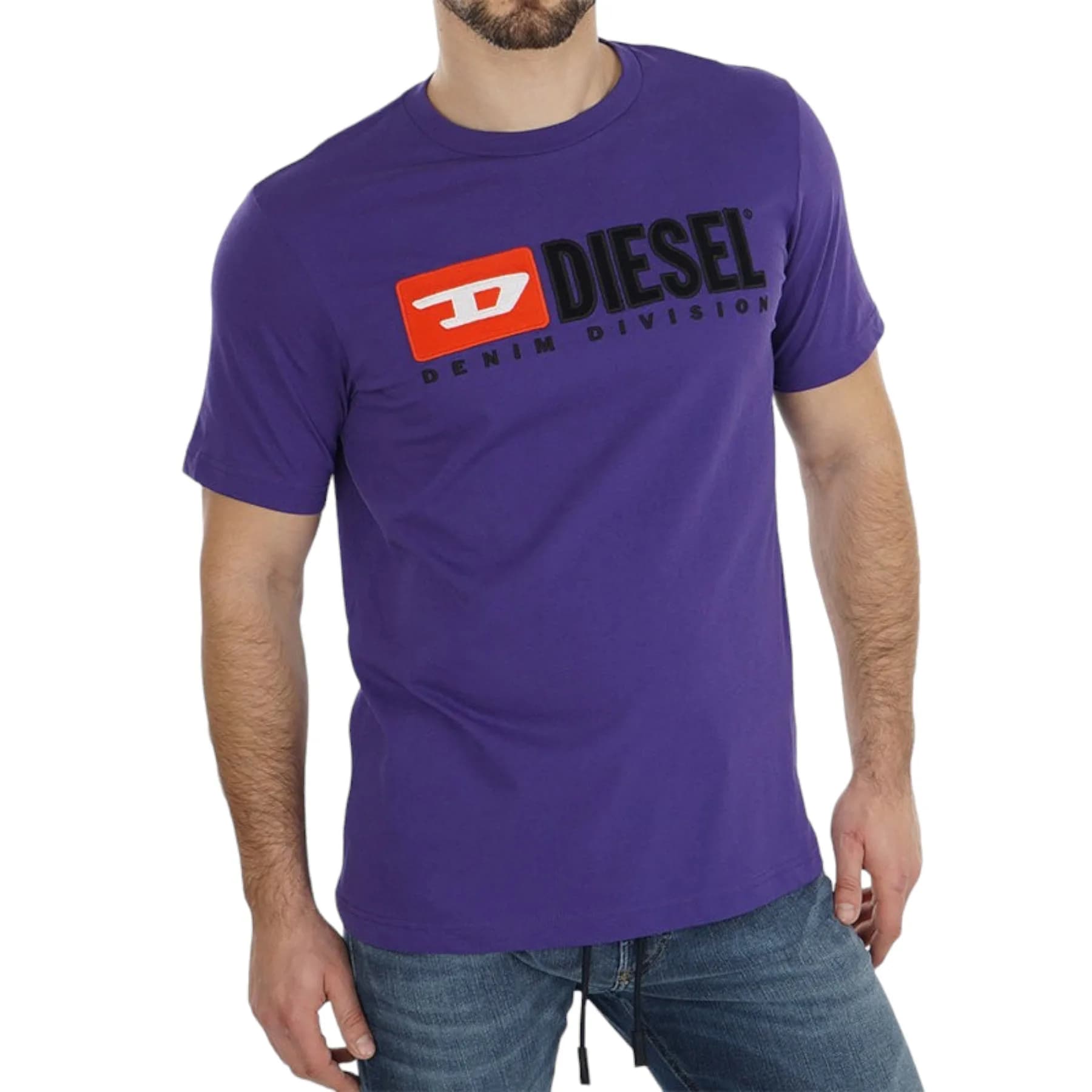 DIESEL T JUST DIVISION Mens T-Shirt 