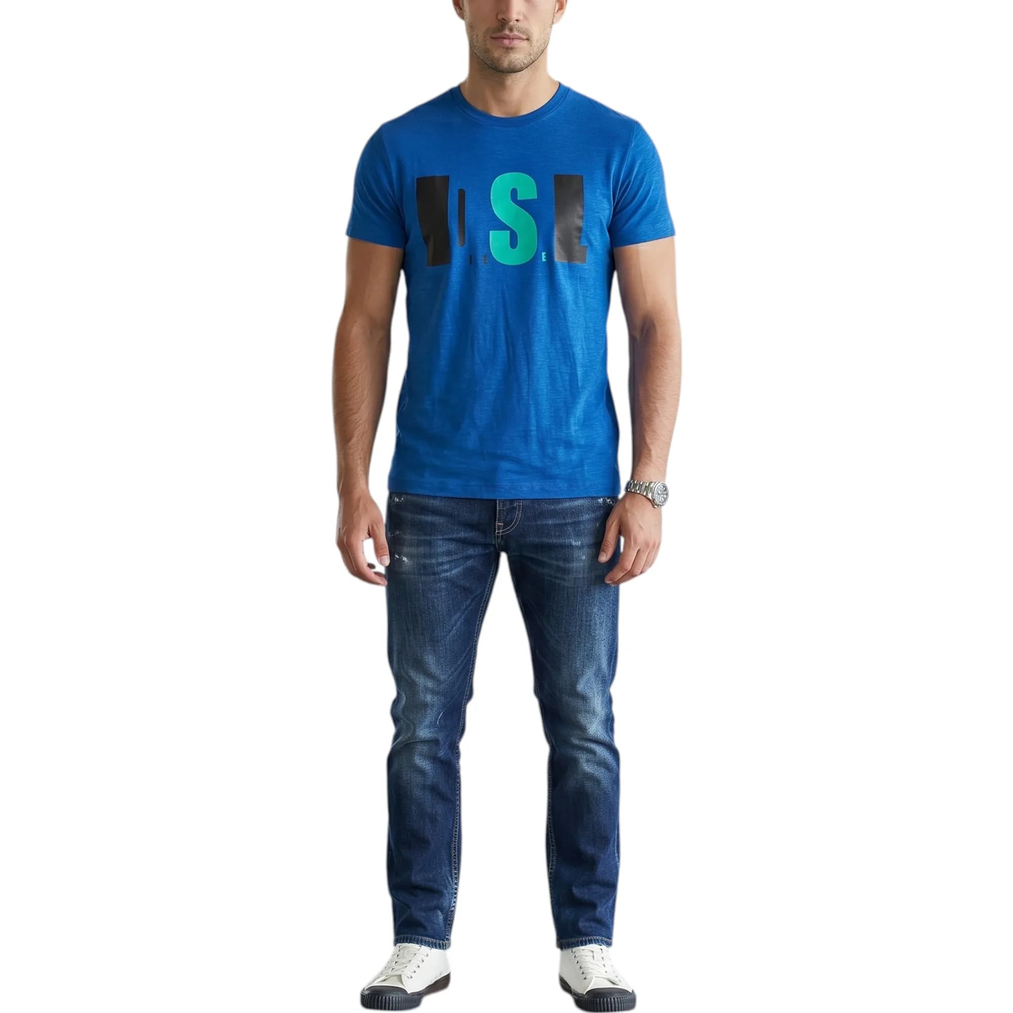 DIESEL T JOE QB Mens T Shirt 