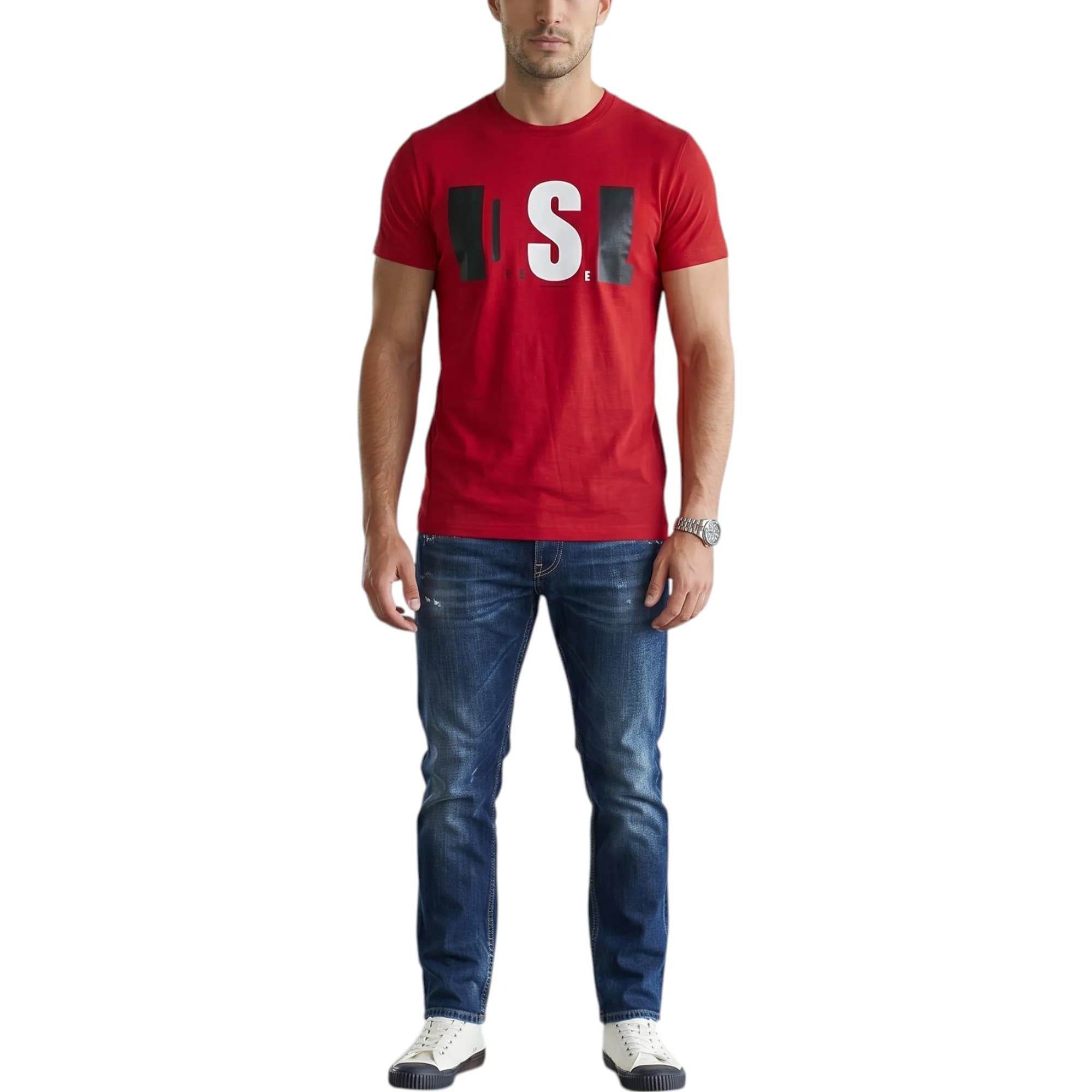 DIESEL T JOE QB Mens T Shirt 
