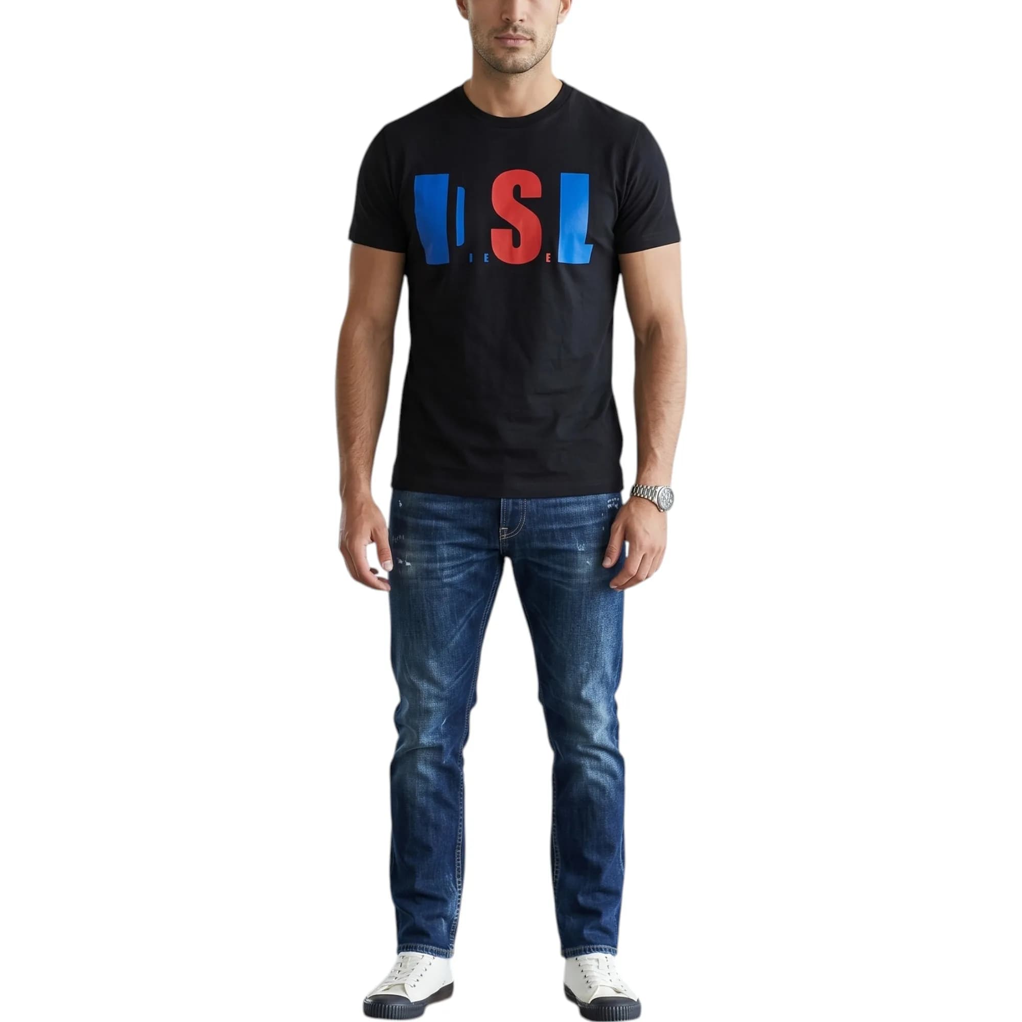 DIESEL T JOE QB Mens T Shirt 