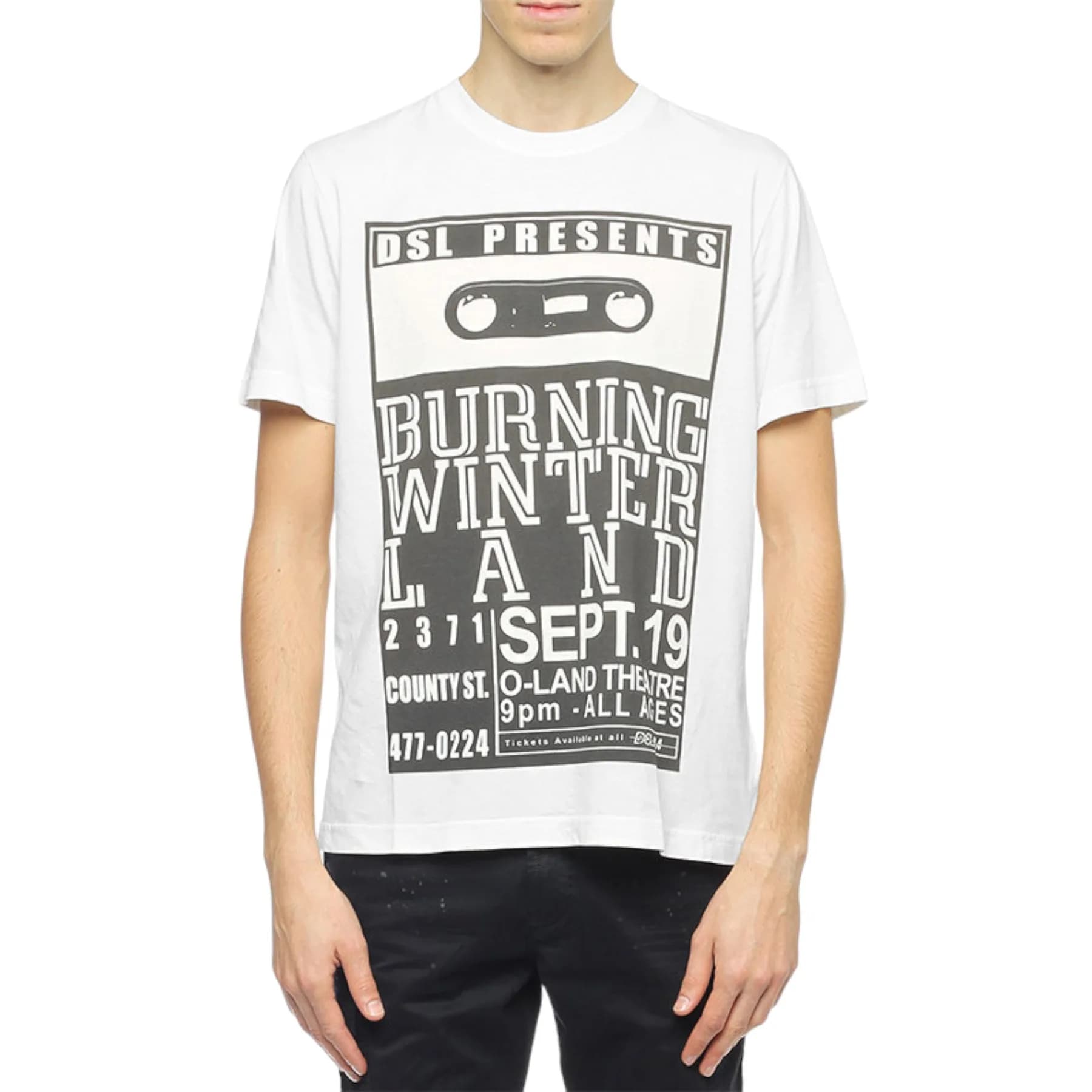DIESEL T JOE QJ Mens T Shirts 