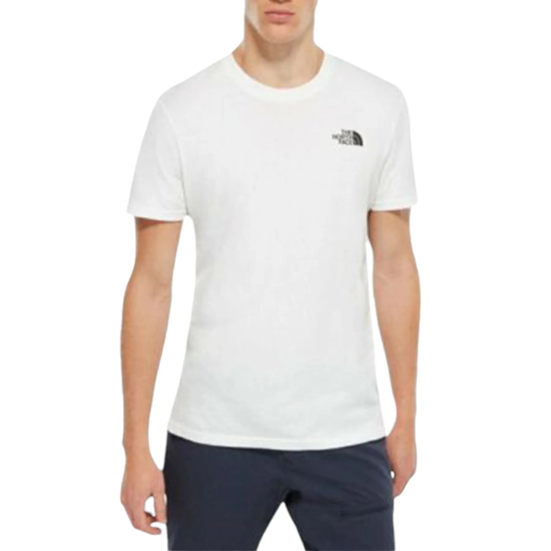 The North Face T-Shirt Mens Logo Short Sleeved Tee Cotton Crew Top