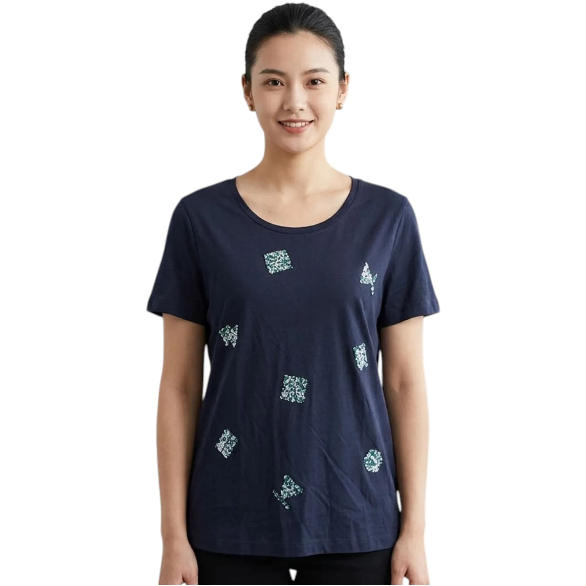 EMPORIO ARMANI 6X2T1A 2JACZ Womens T Shirt
