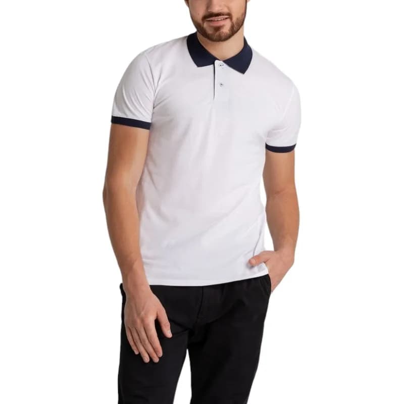 SOL'S Polo Contrast Collar Pique Mens T-Shirt 