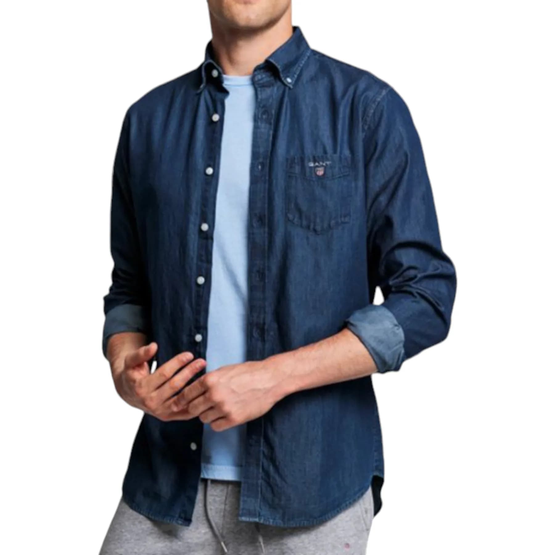 GANT INDIGO Mens Shirt