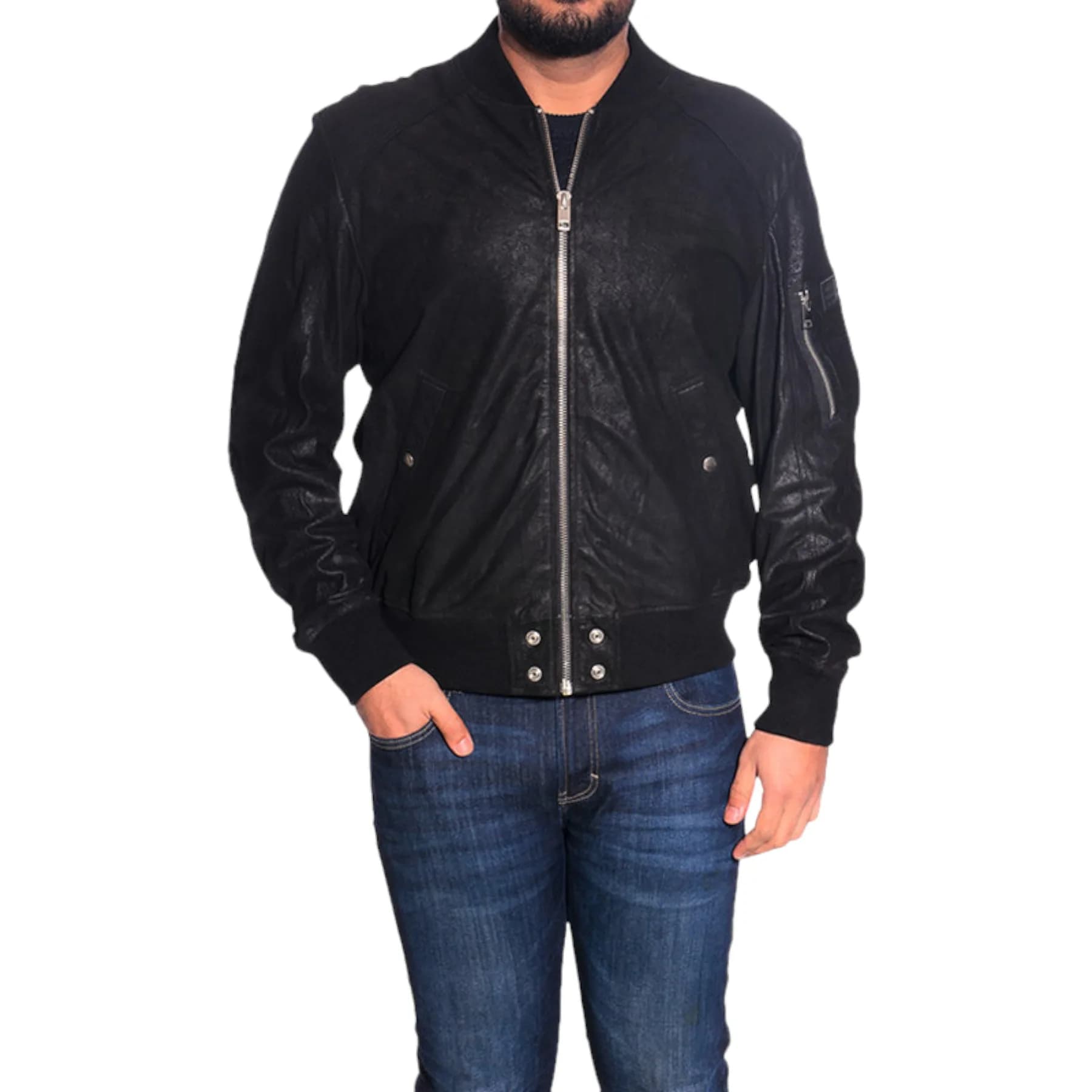 DIESEL L NIKOLAI Mens Bomber Jacket