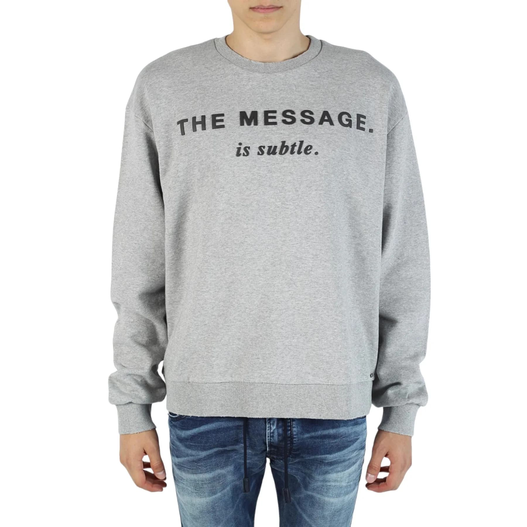 DIESEL S POND GR Mens Oversized Sweatshirt