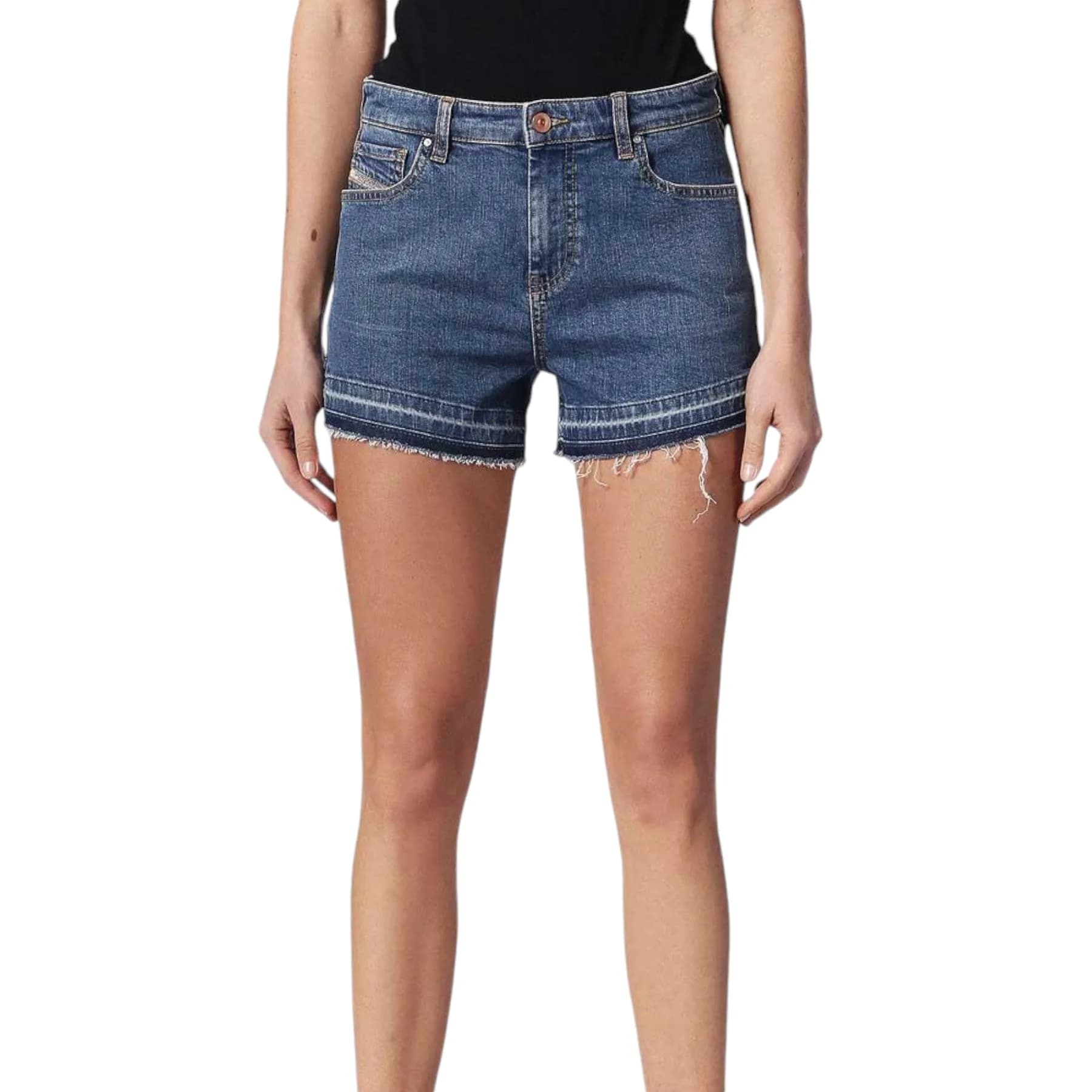 DIESEL DE SABY 0KARG Women Denim Jeans Shorts