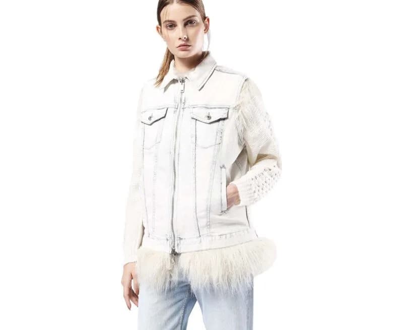 DIESEL DE-FURY 0WAJF Womens Denim Jacket