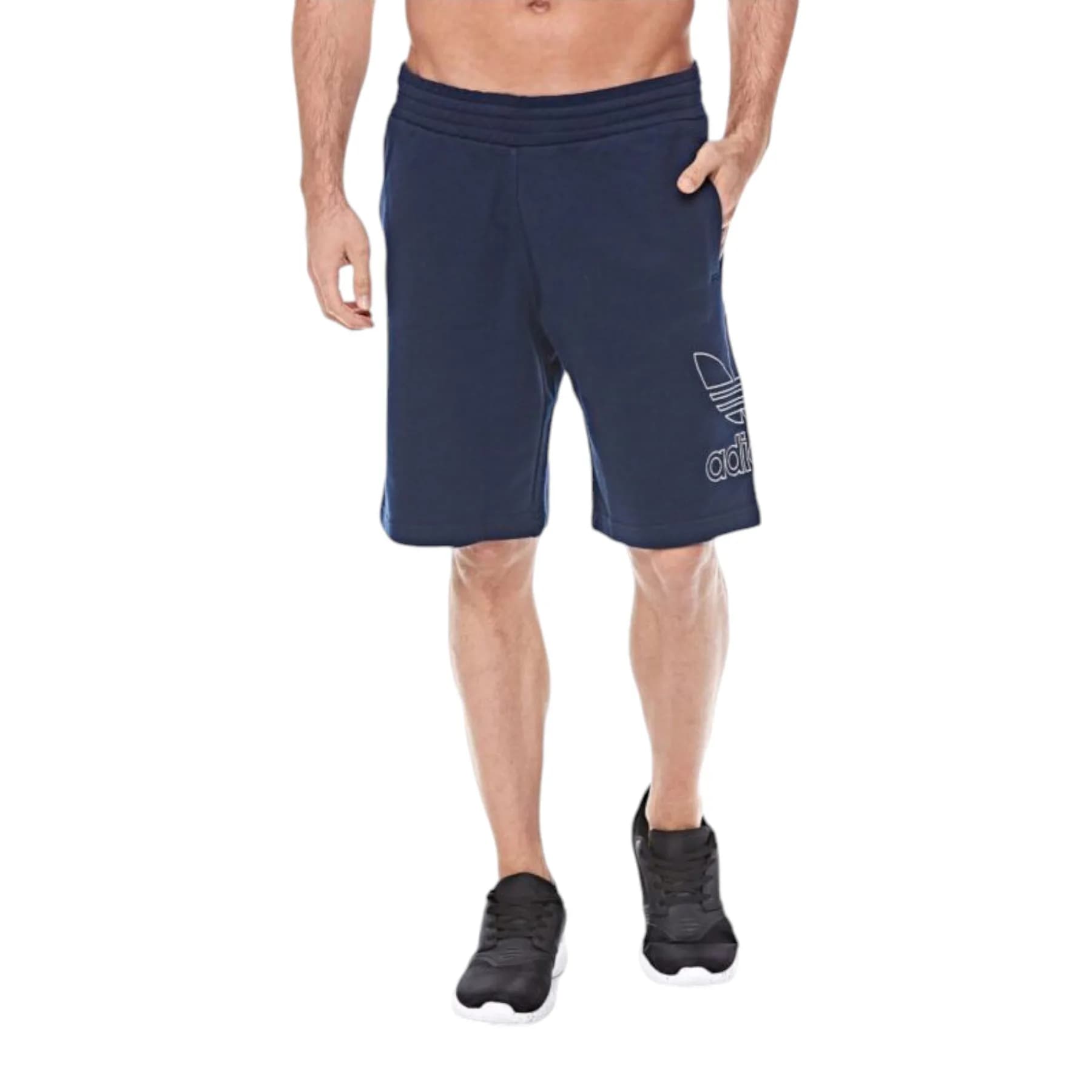 ADIDAS ORIGINALS OUTLINE Mens Fleece Shorts