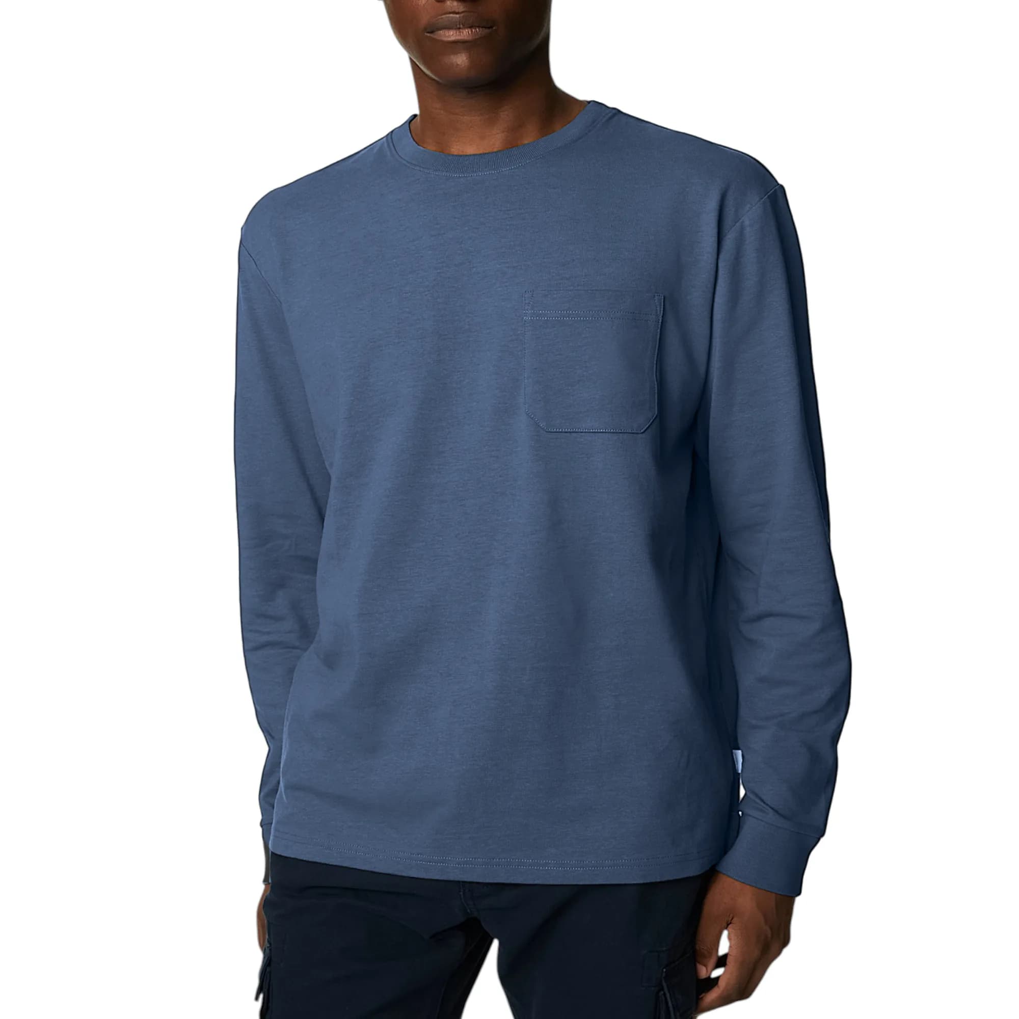 M&S Mens Long Sleeve T Shirt