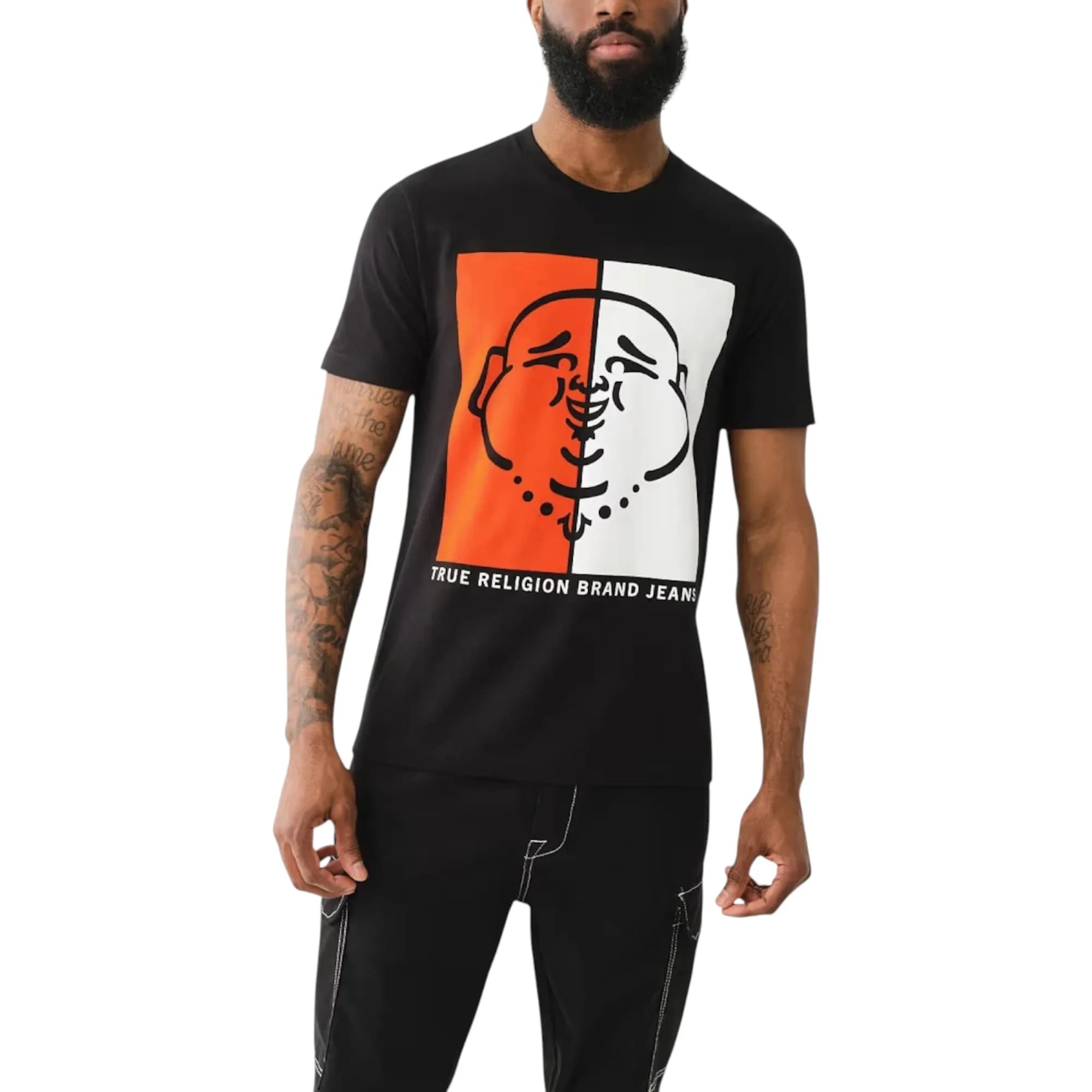 True Religion 108323 Mens Graphic T Shirts