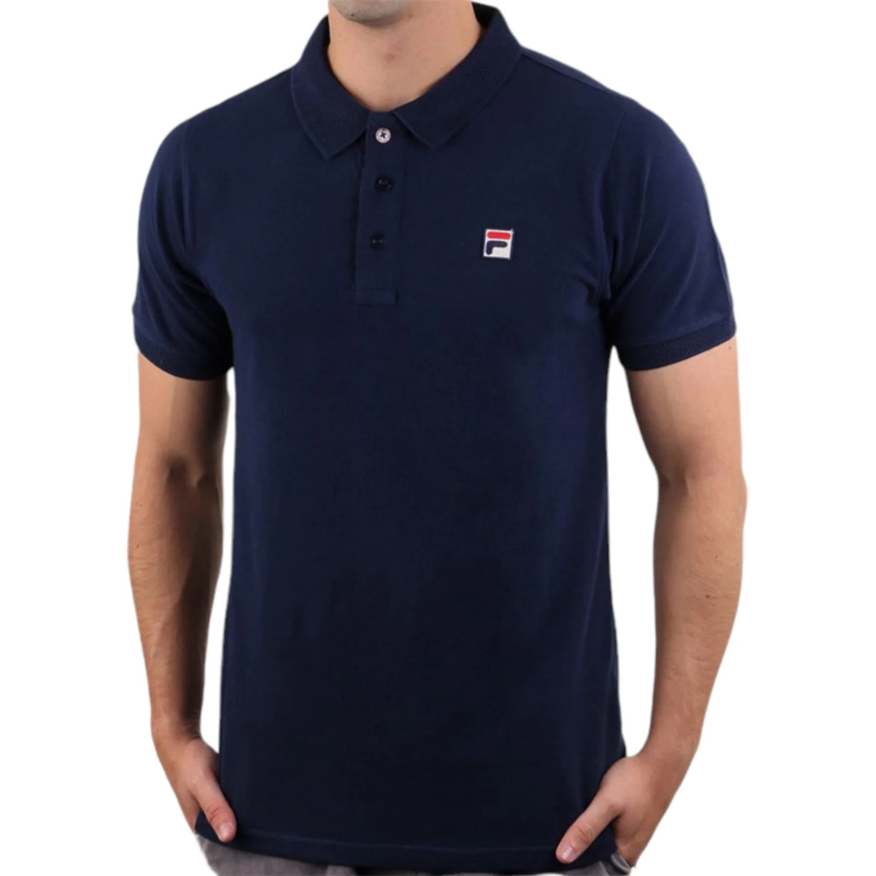 FILA Short Sleeve Mens Polo Shirt 