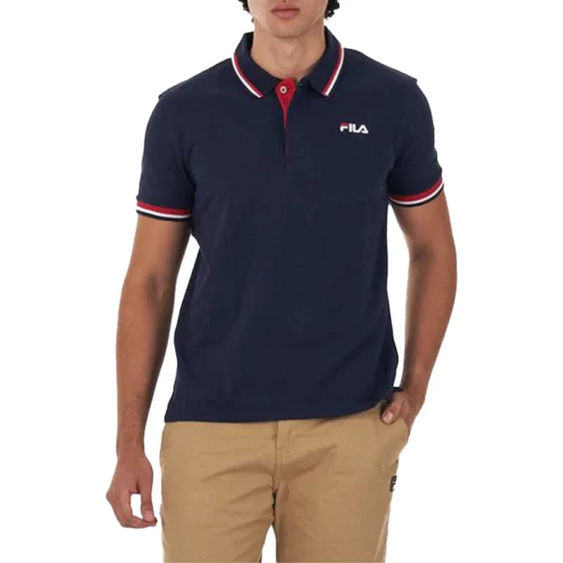 FILA Short Sleeve Mens Polo Shirt