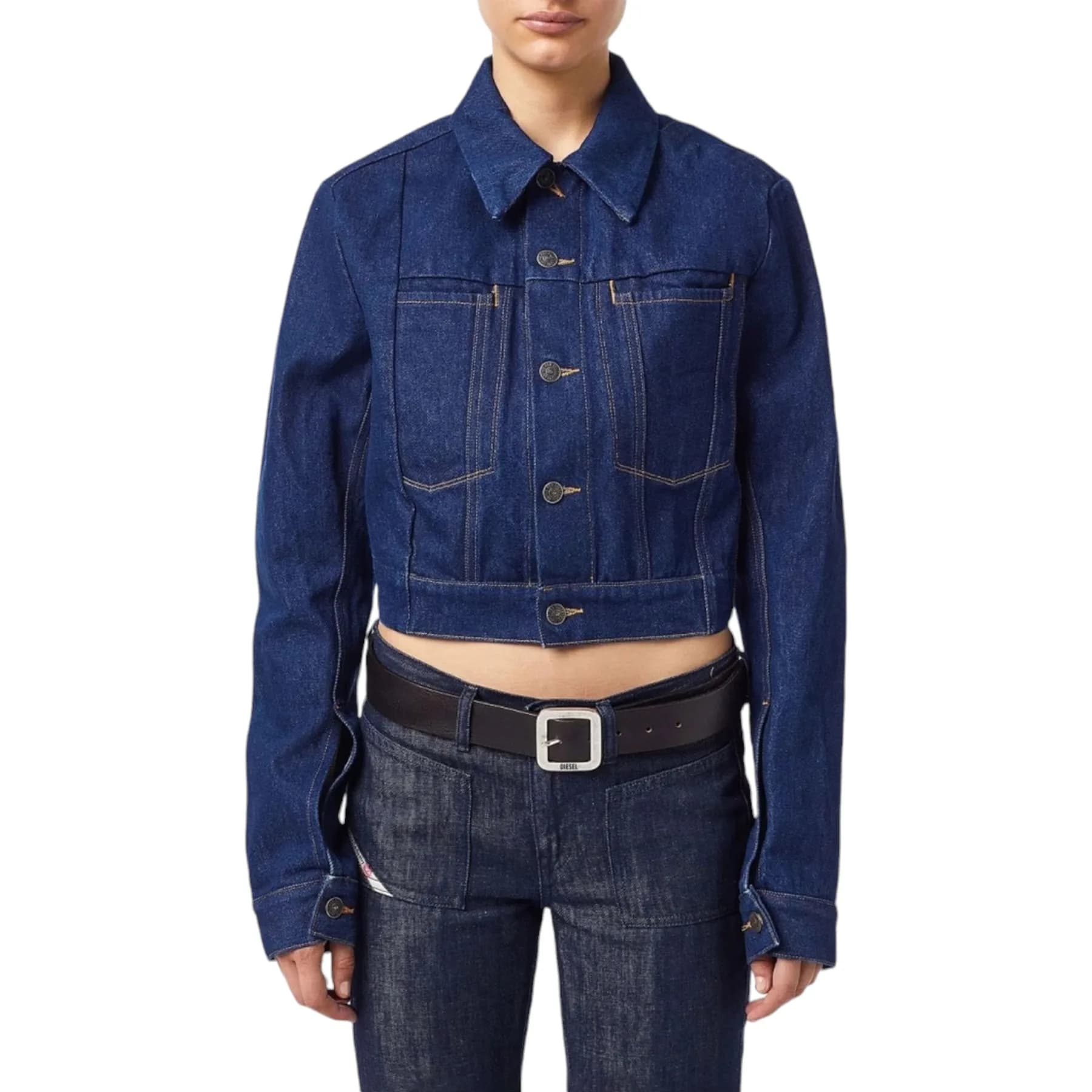 DIESEL DE-LUCYSHORT-SP Womens Denim Jacket