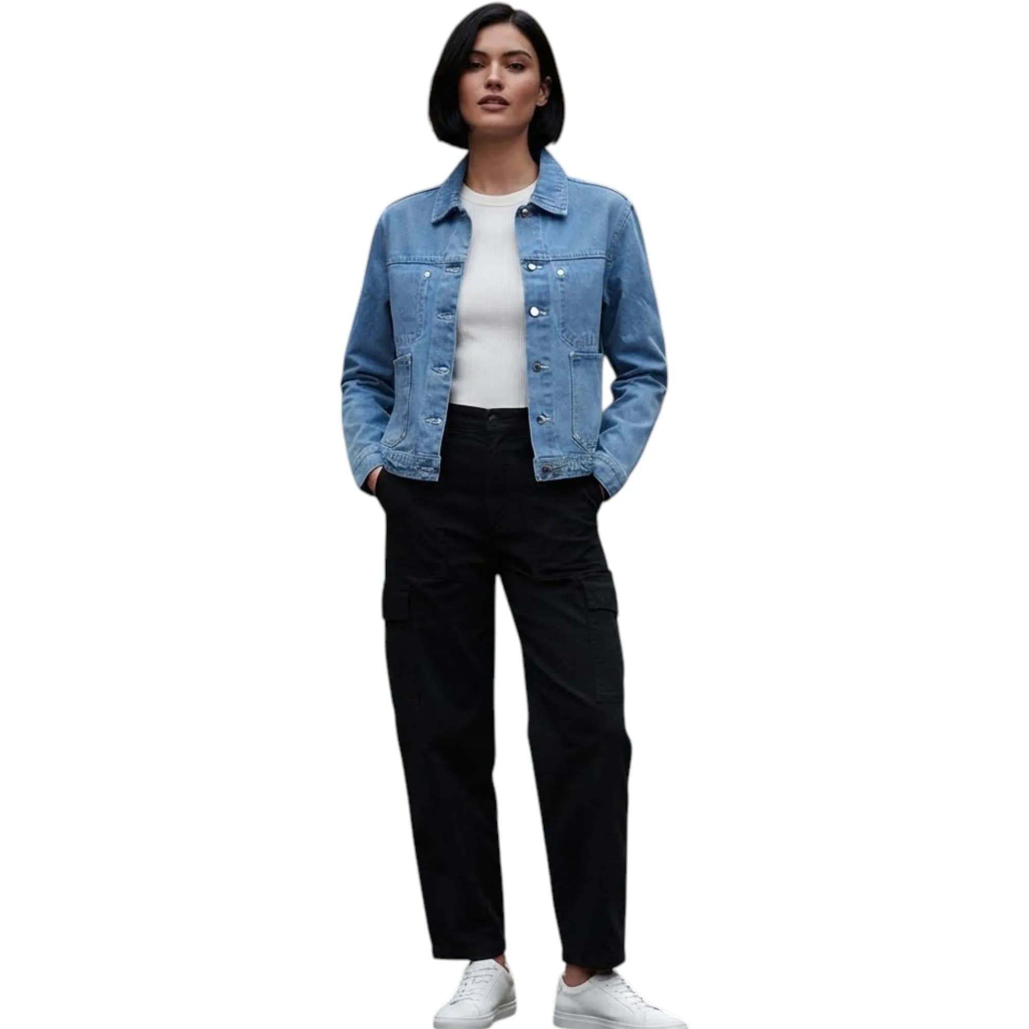 TOP LOOK Womens Denim Jacket