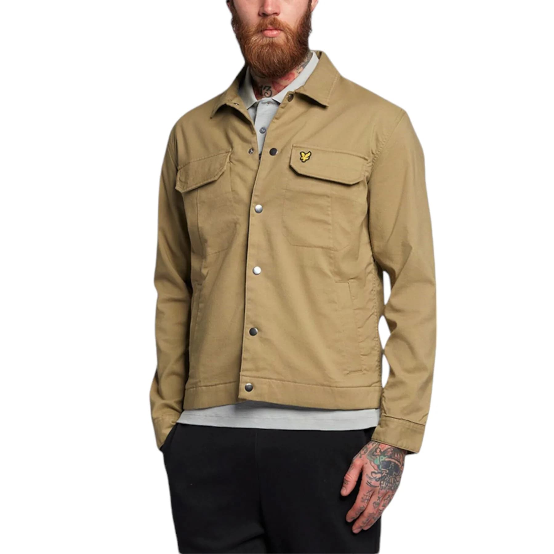 Lyle & Scott Mens Overshirt Jacket
