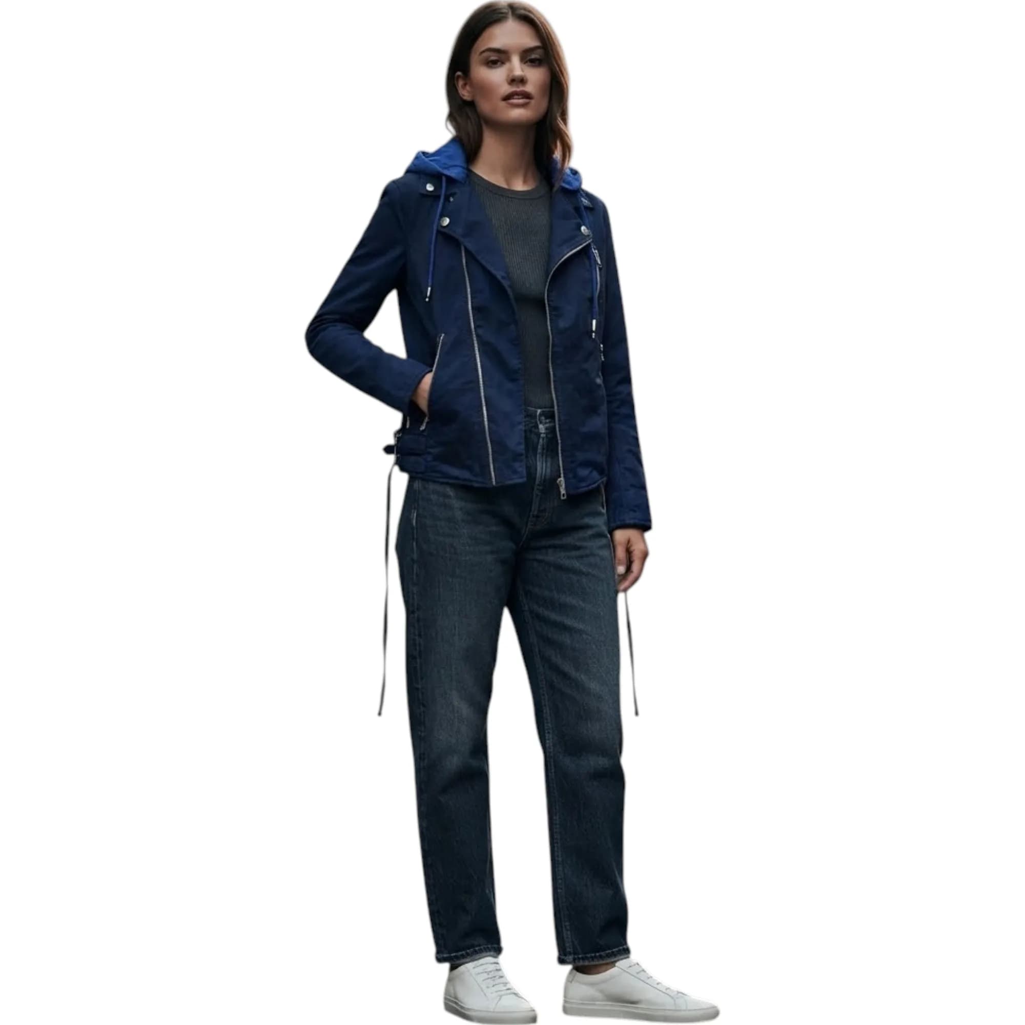DIESEL J Machine Womens Biker Jacket 