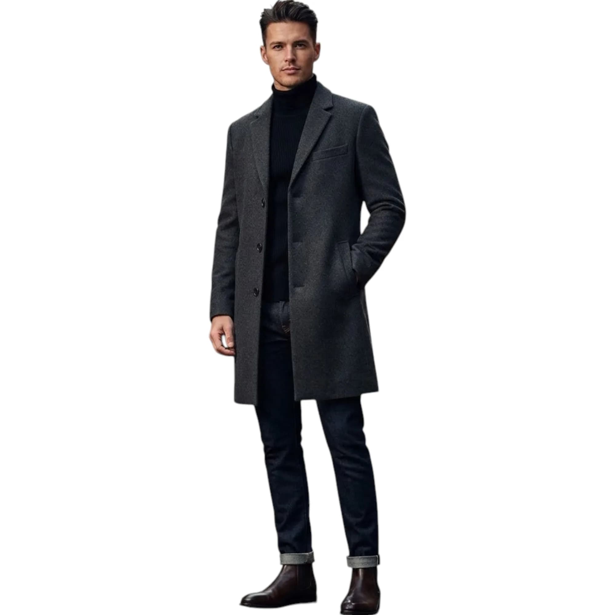 DIESEL JOPRAB BG16P 912 Mens Overcoat
