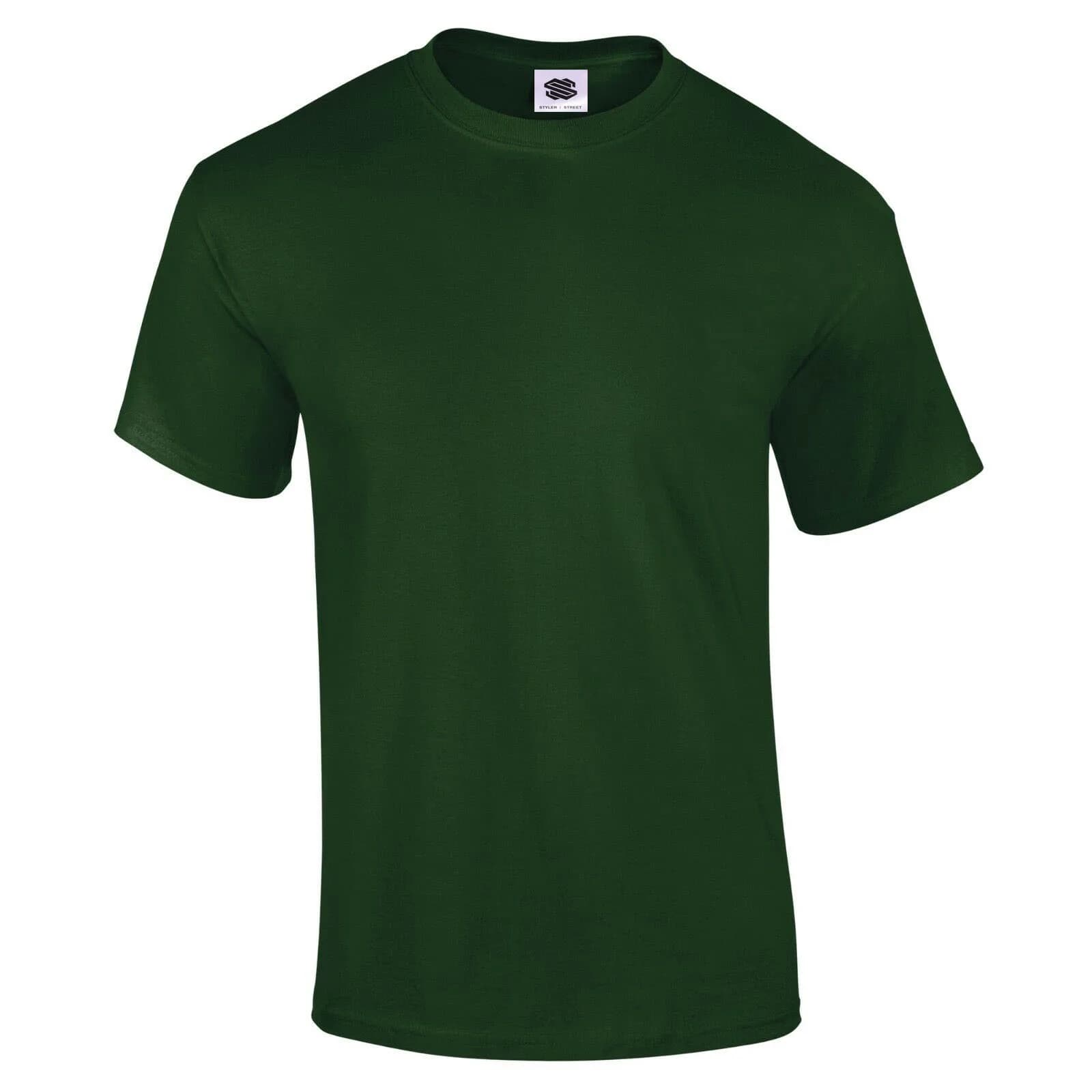 Styler Street Mens Plain T Shirt