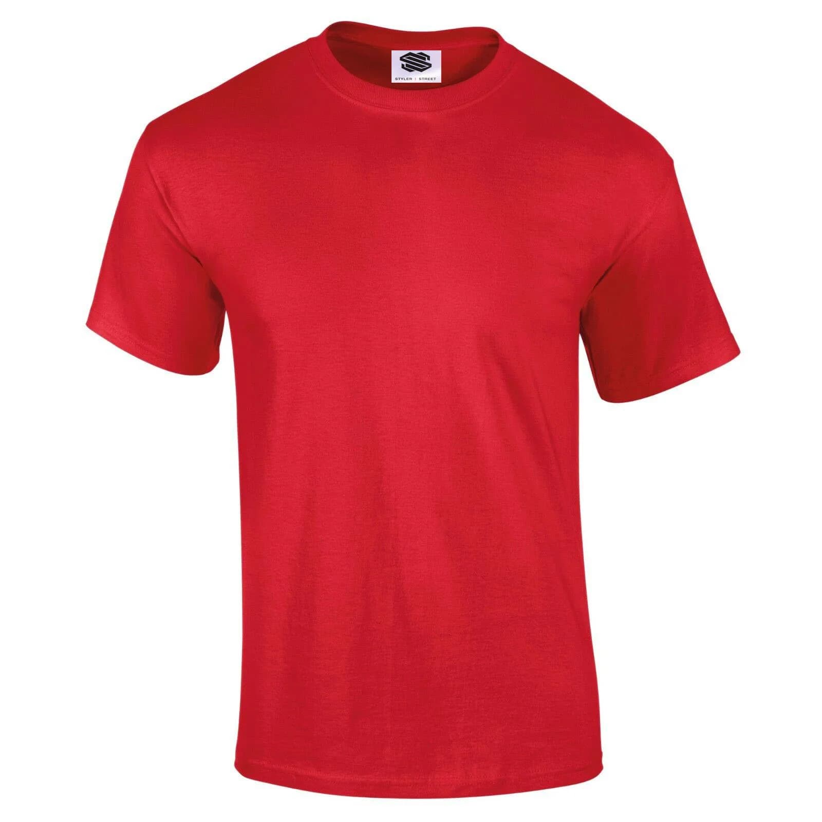 Styler Street Mens Plain T Shirt