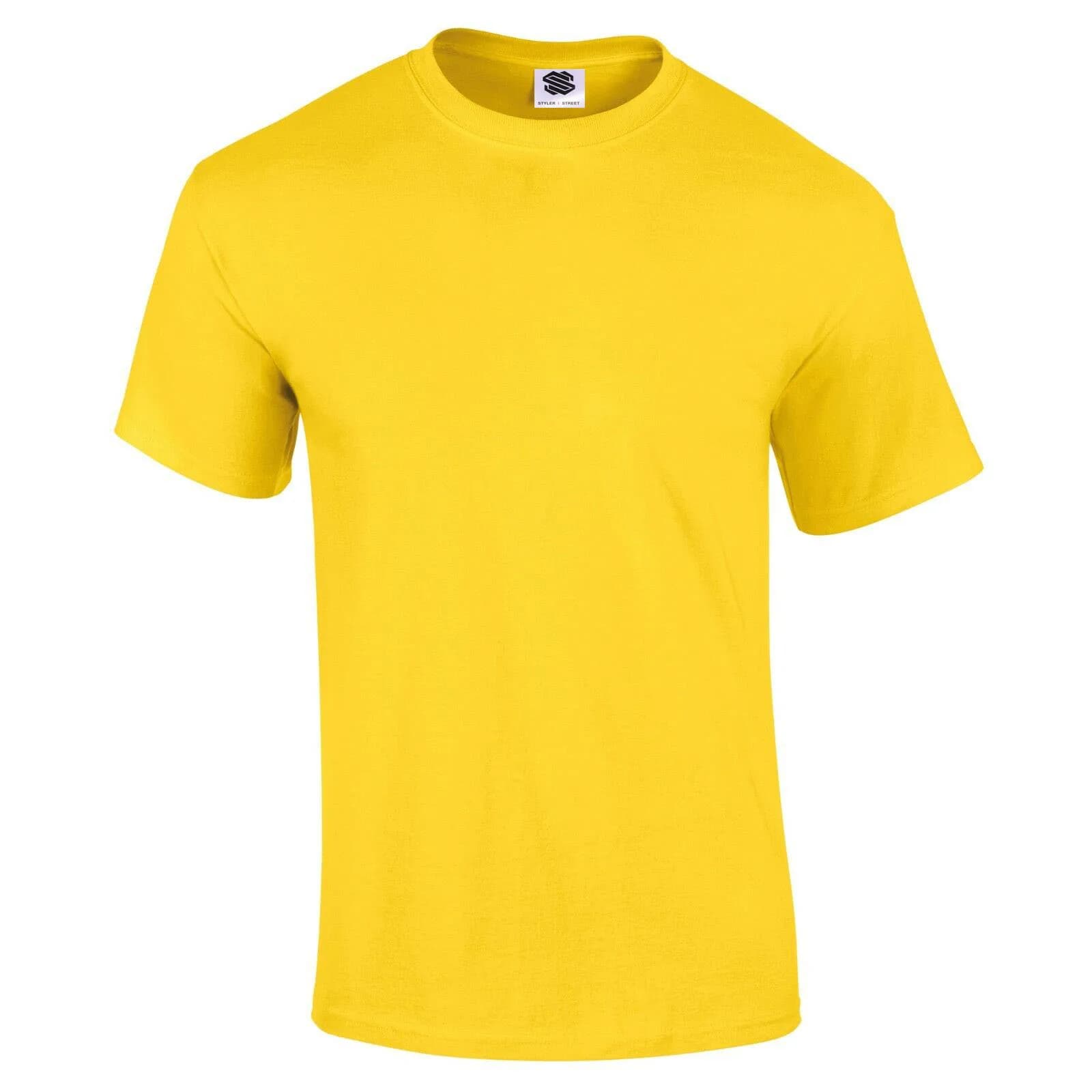 Styler Street Mens Plain T Shirt