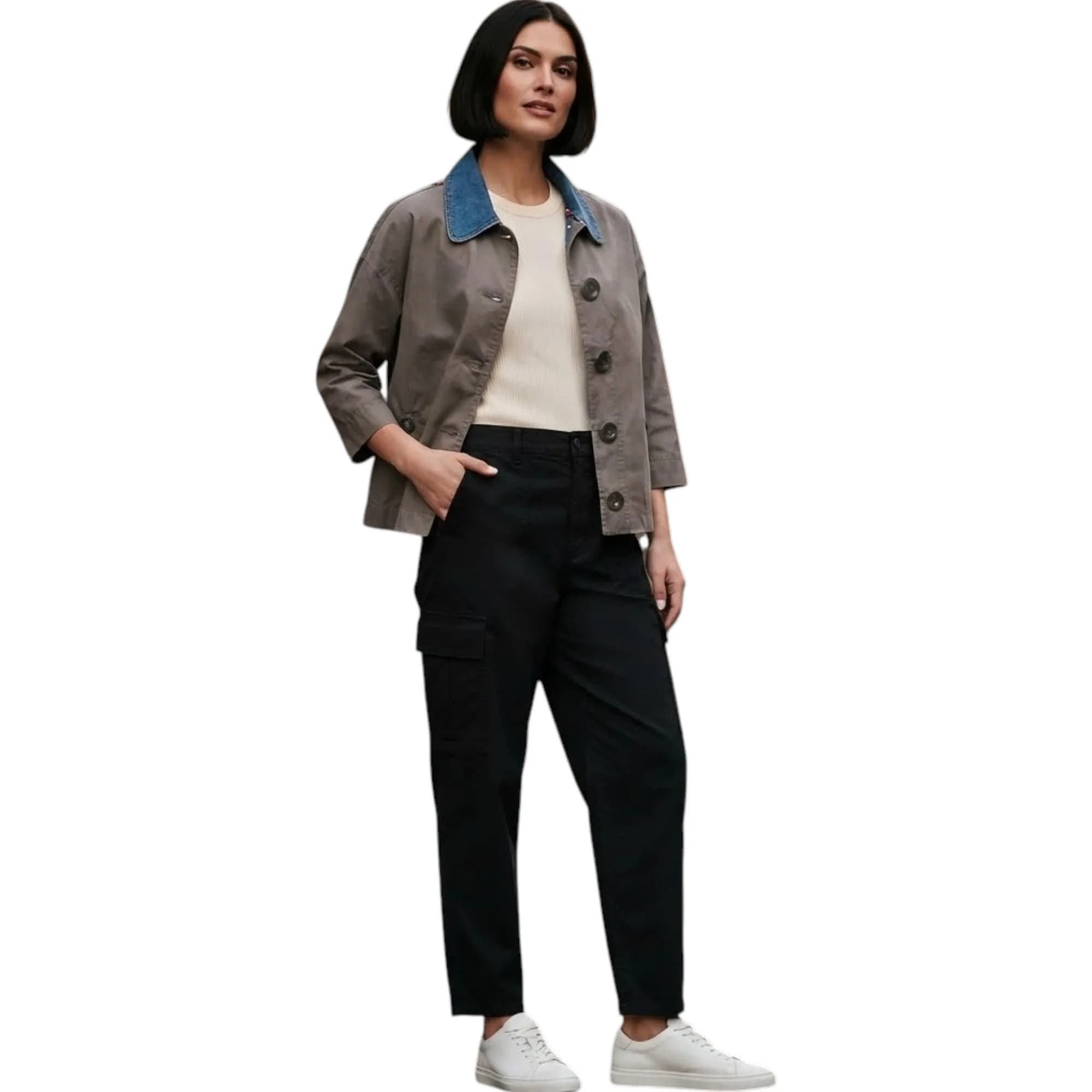 DIESEL G KYLA A 0TAPT Womens Denim Jacket