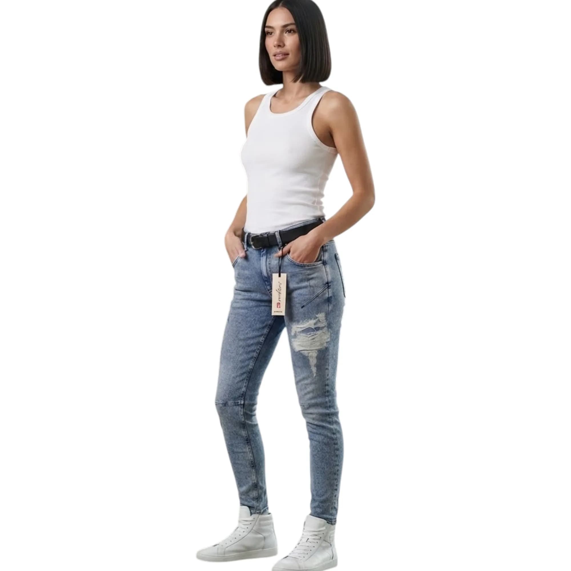 DIESEL FAYZA 084PV Womens Denim Jeans 