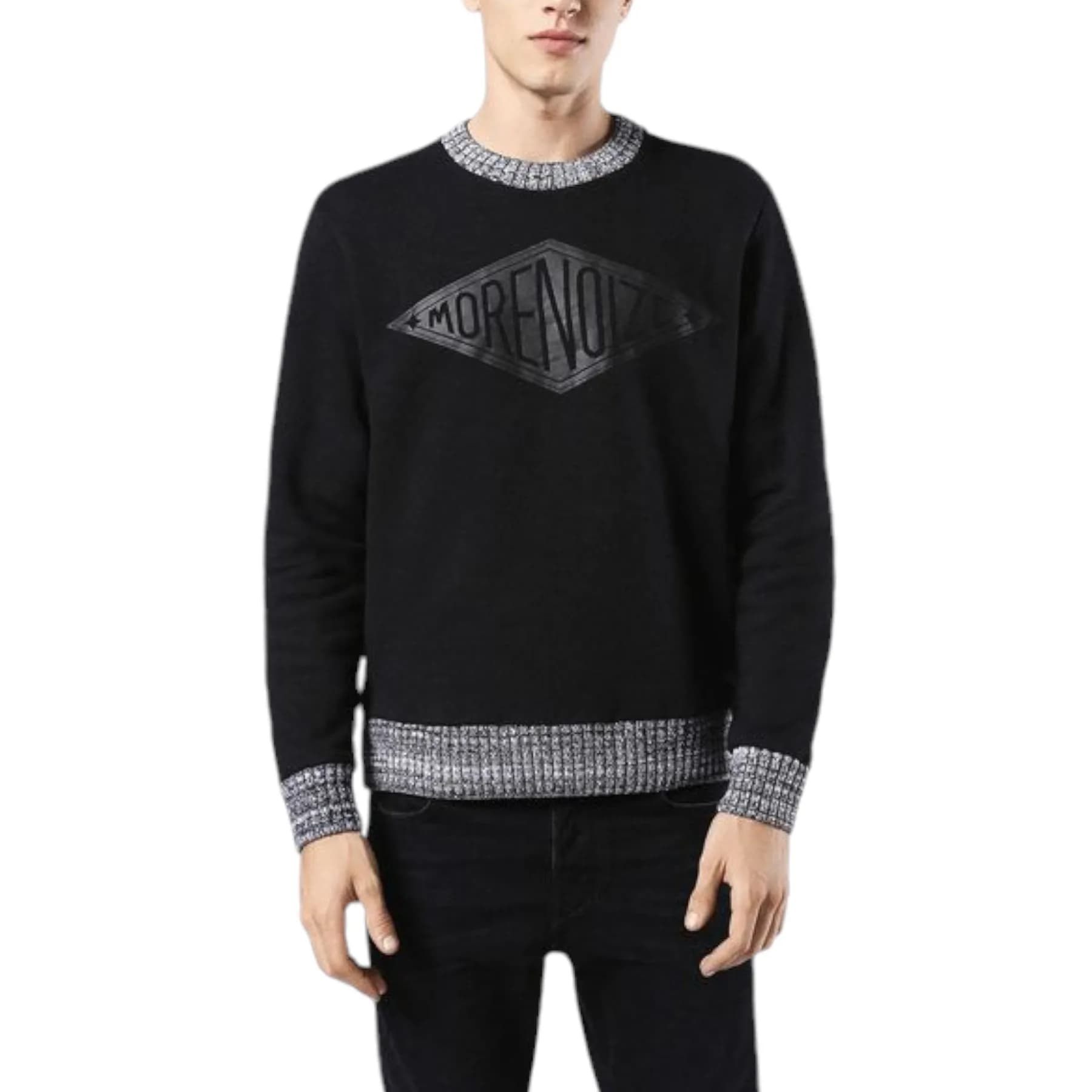 DIESEL S RIBCOLOR 0GAMK 900 Mens Sweatshirt