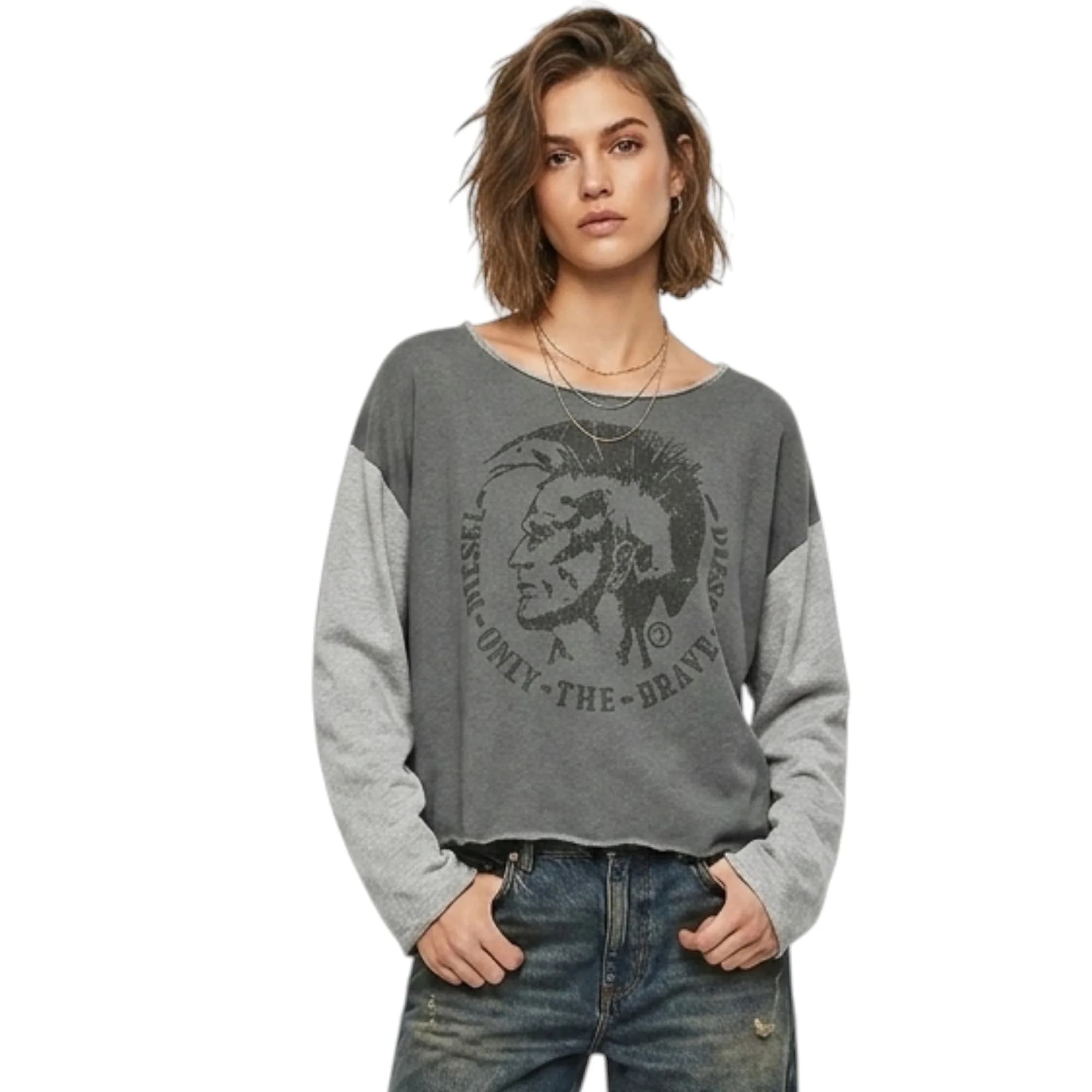 DIESEL F GERTIE A FELPA IAMU Womens Sweatshirt