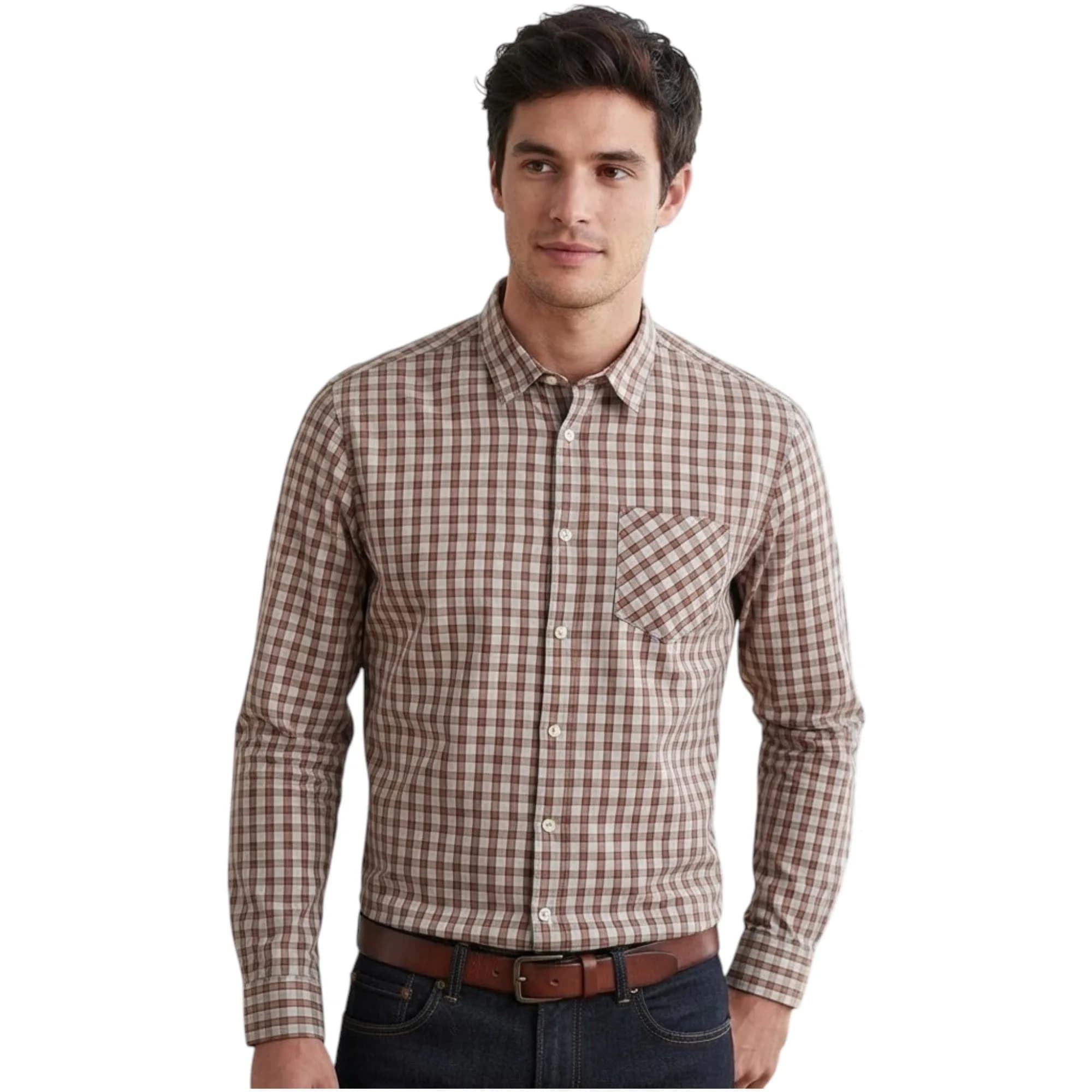 Springfield Mens Regular Fit Check Shirts