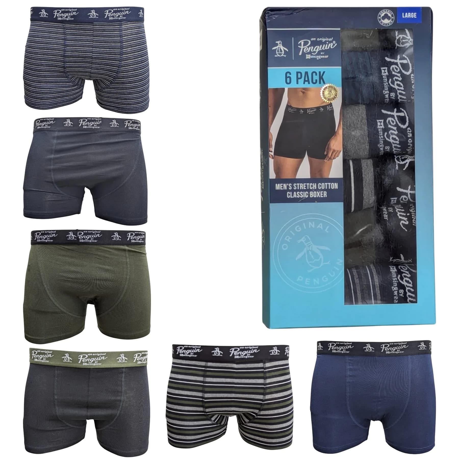 Original Penguin Mens 6X Pack
