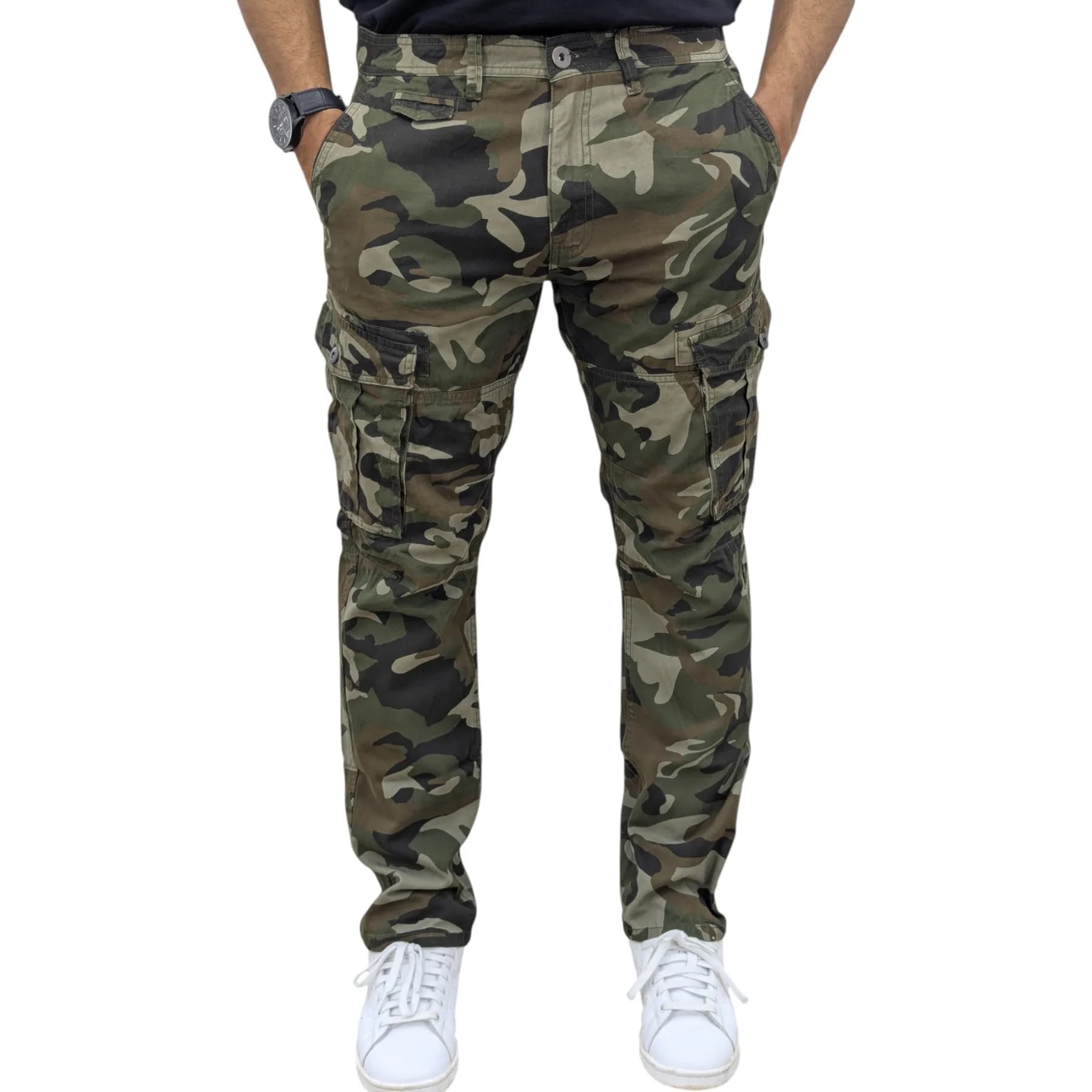 Philip Lilibet Mens Regular Fit Cargo Trousers