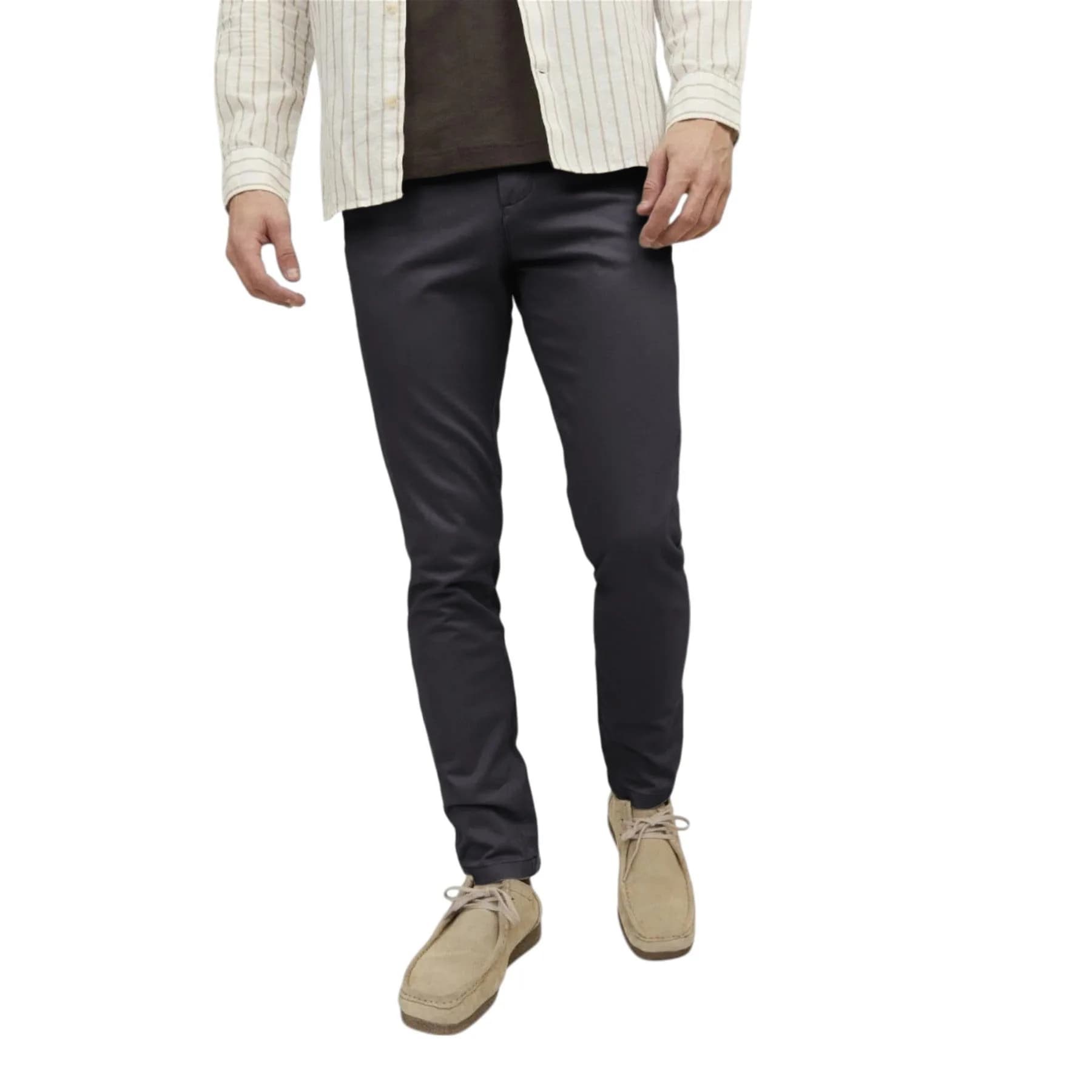 JOSS Mens Slim Fit Chino Trousers 