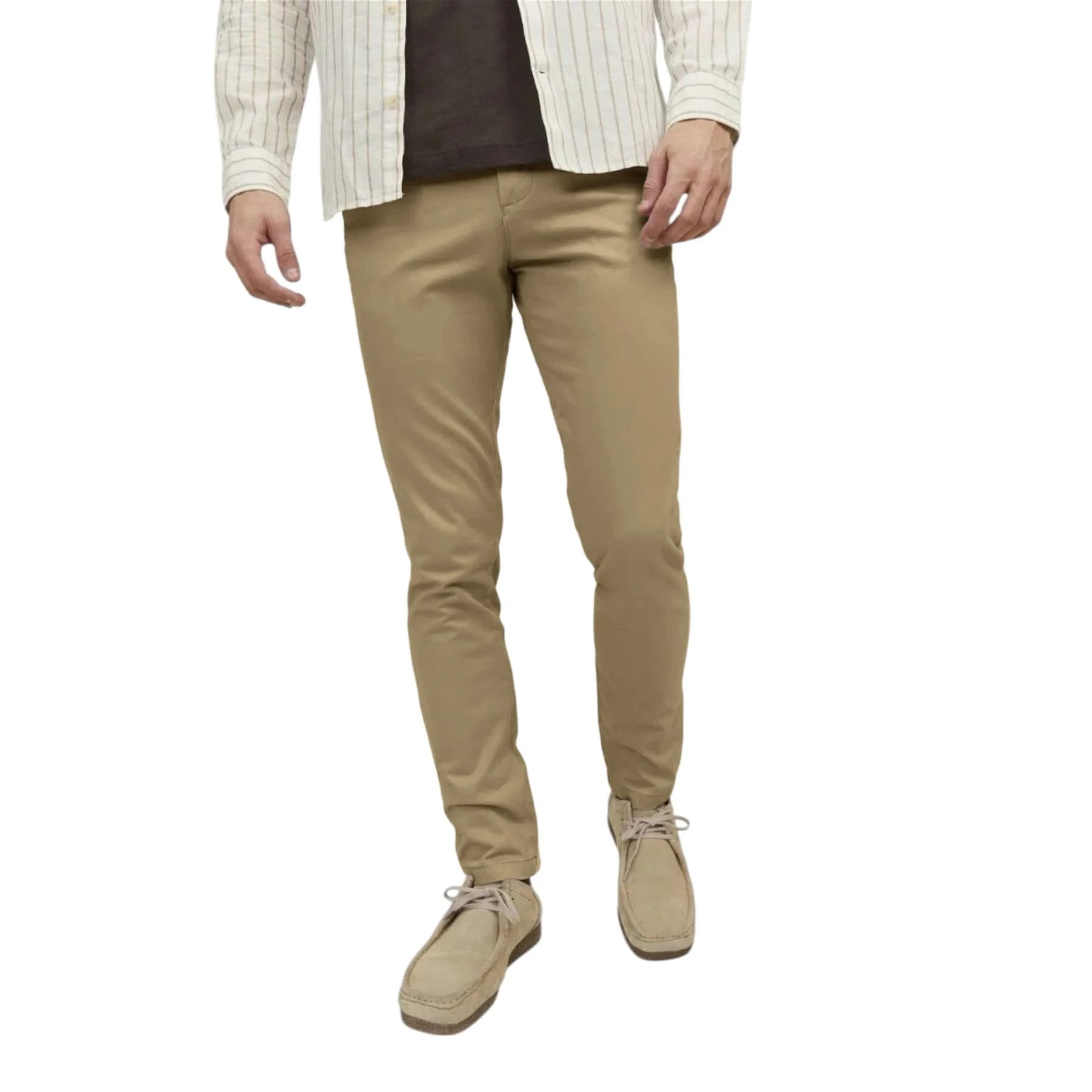 JOSS Mens Slim Fit Chino Trousers 