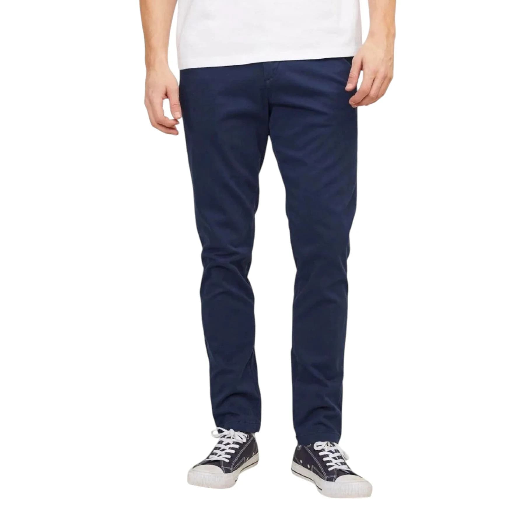 JOSS Mens Slim Fit Chino Trousers 