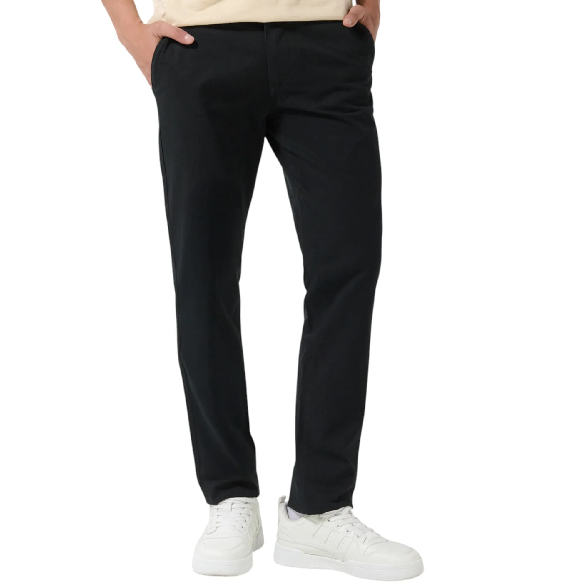 KOAJ Mens Slim Fit Chino Trousers