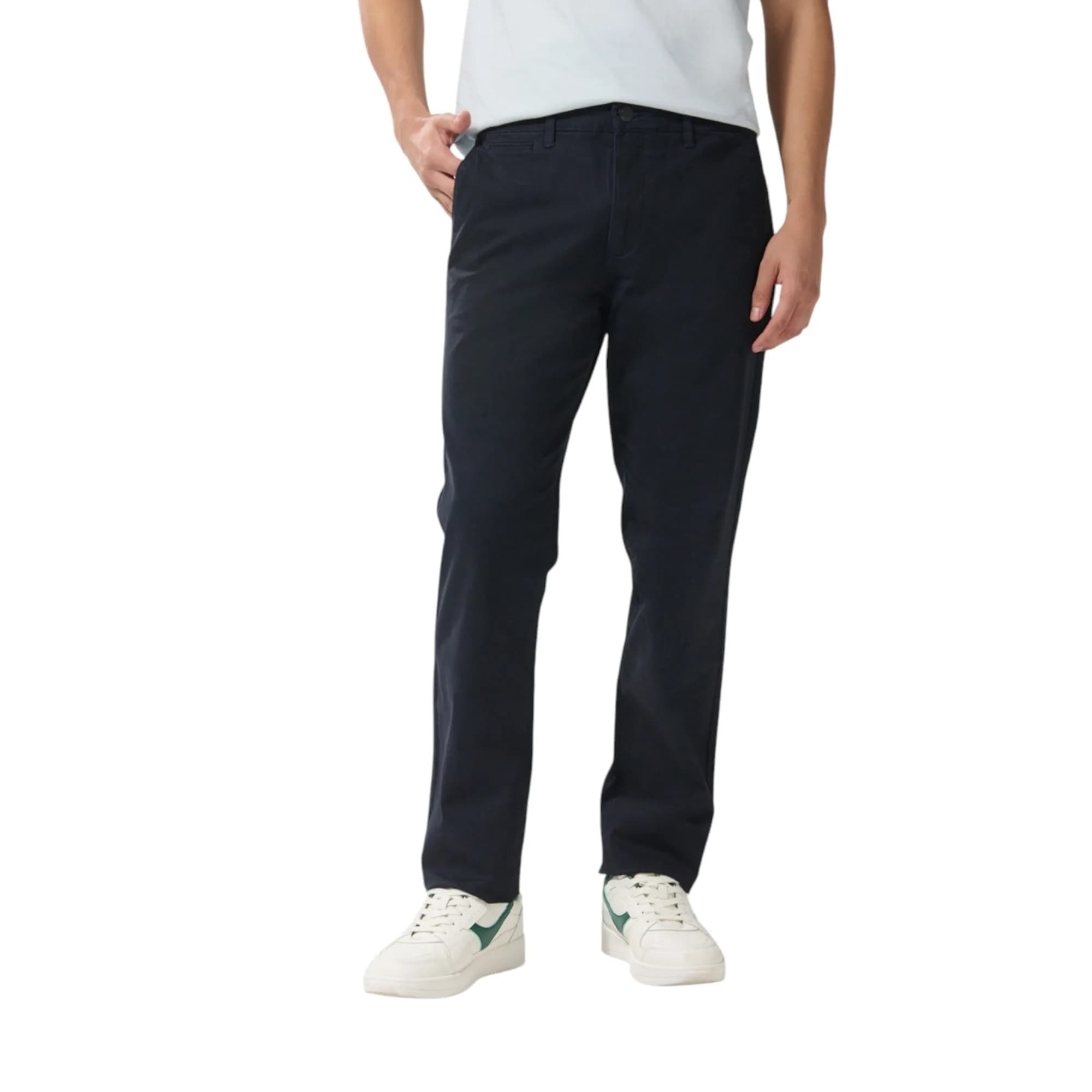 KOAJ Mens Slim Fit Chino Trousers