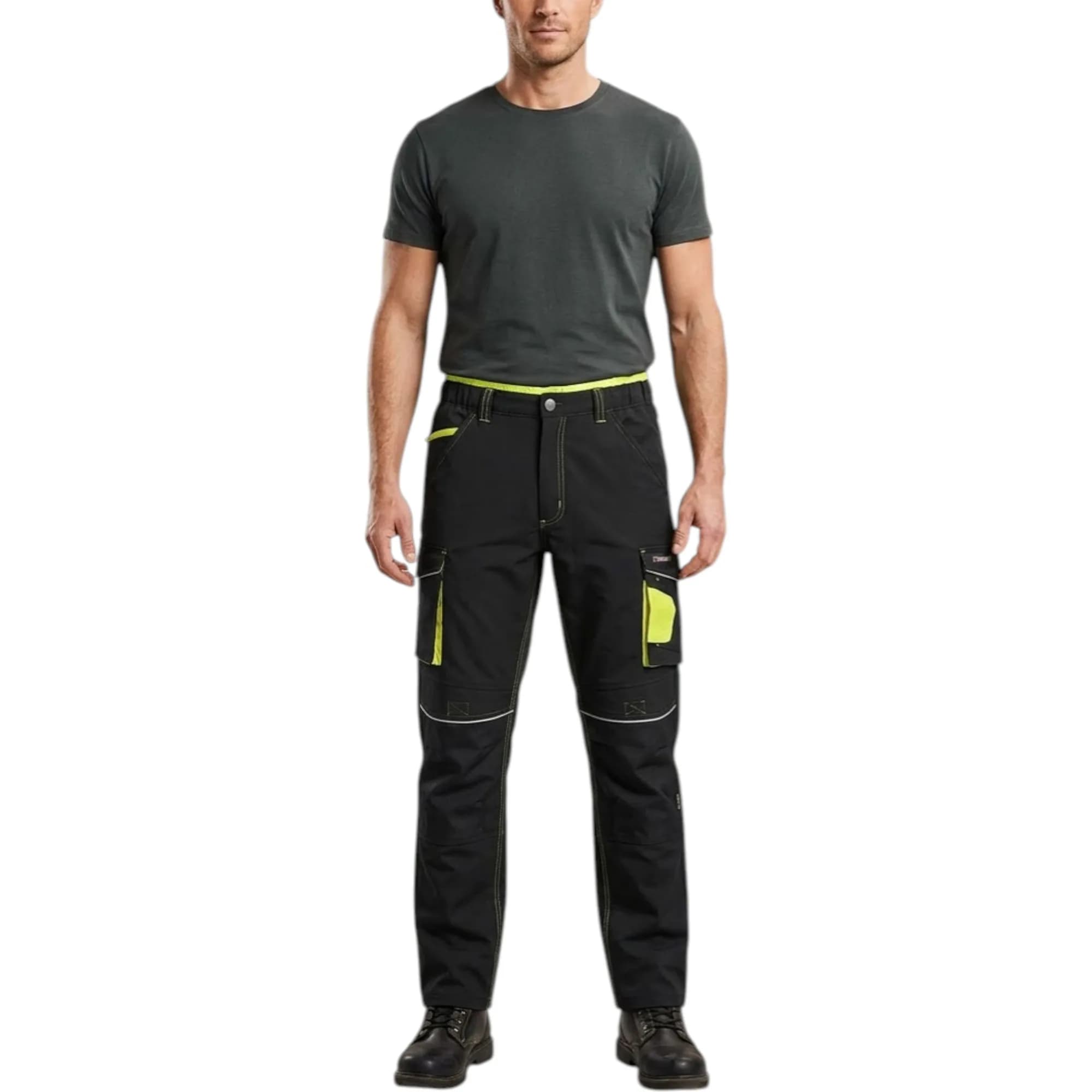 Parkside Mens Cargo Work Trousers