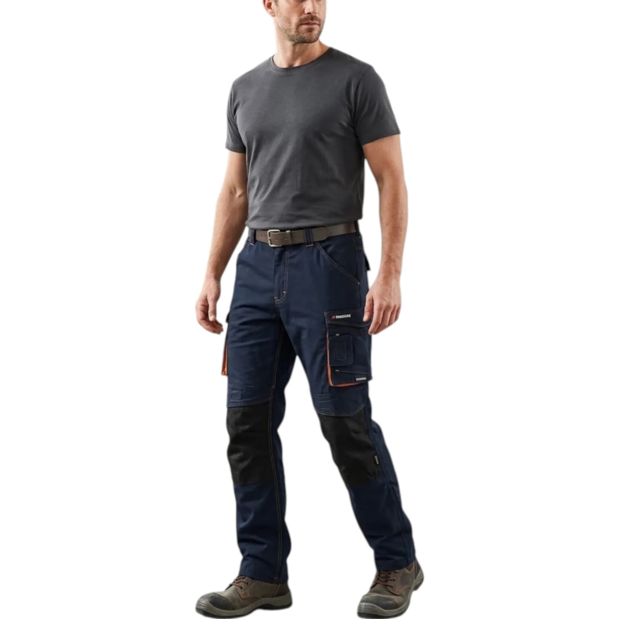 Parkside Mens Cargo Work Trousers